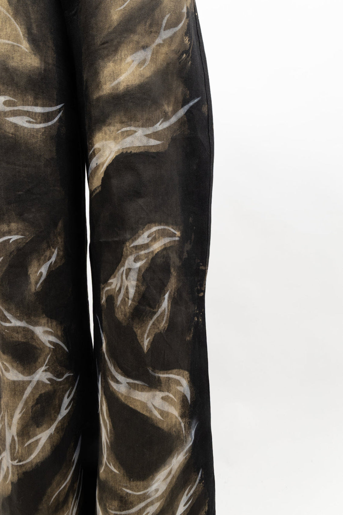Brushed Flames Jeans
