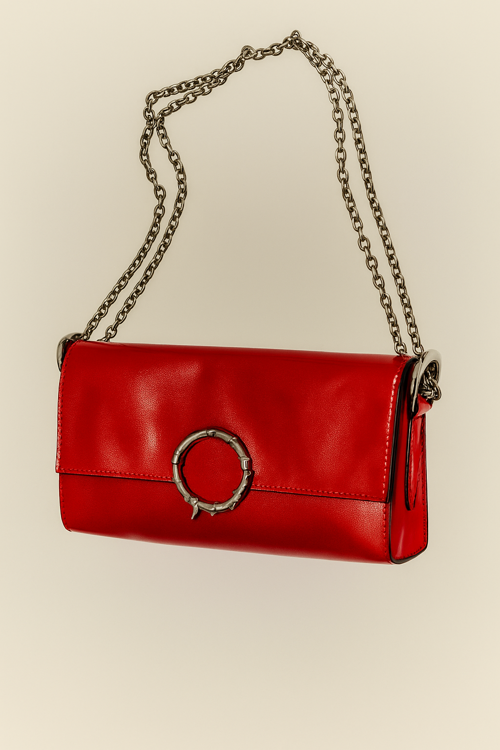 Mirror – Red Patent Leather Bag