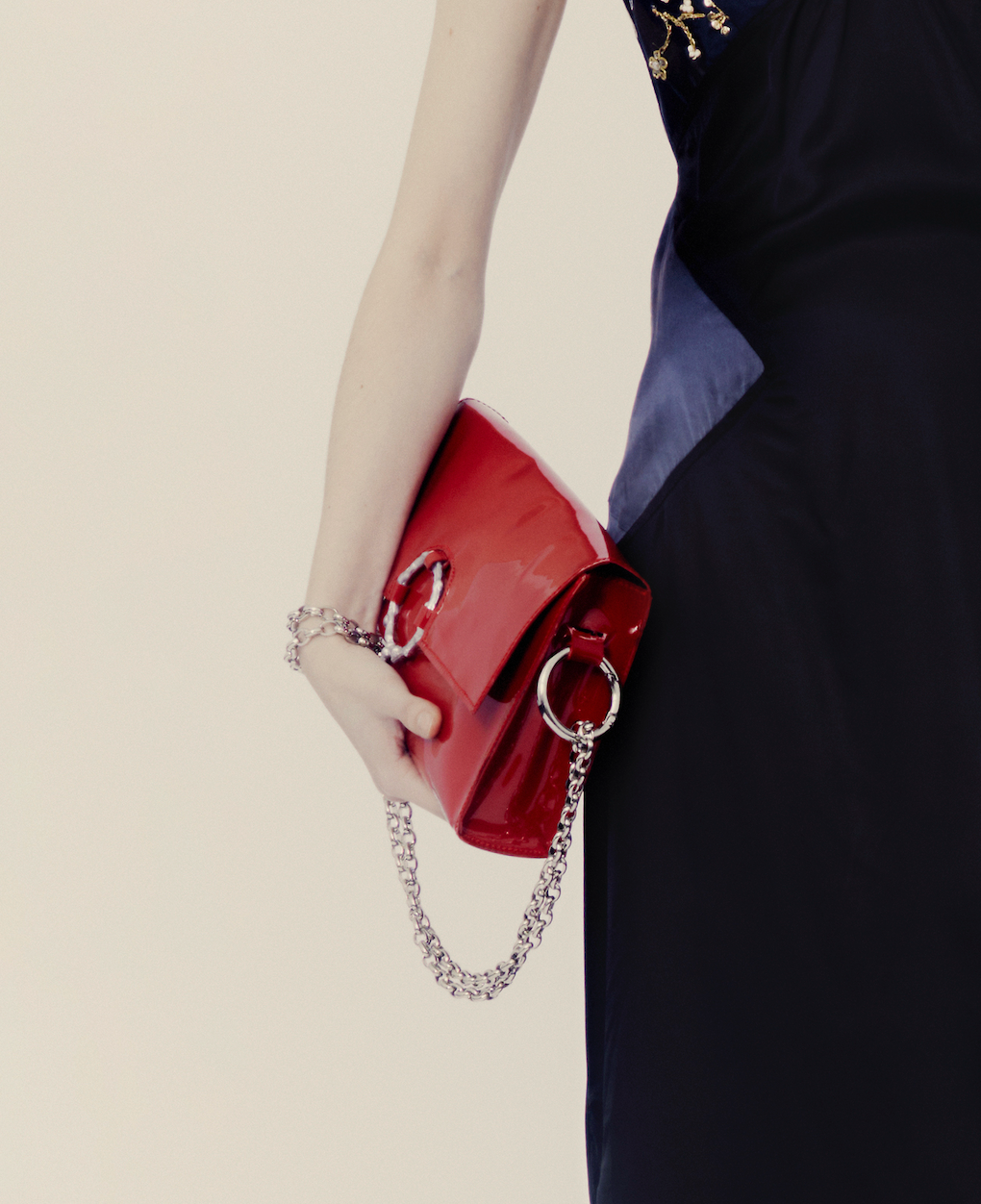 Mirror – Red Patent Leather Bag