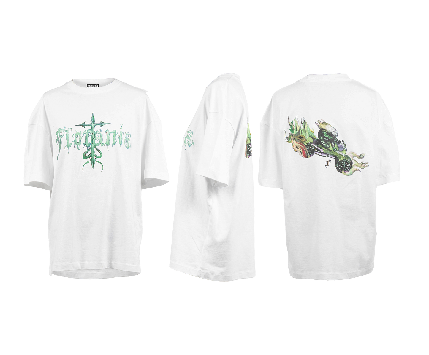 Metal rider organic t-shirt