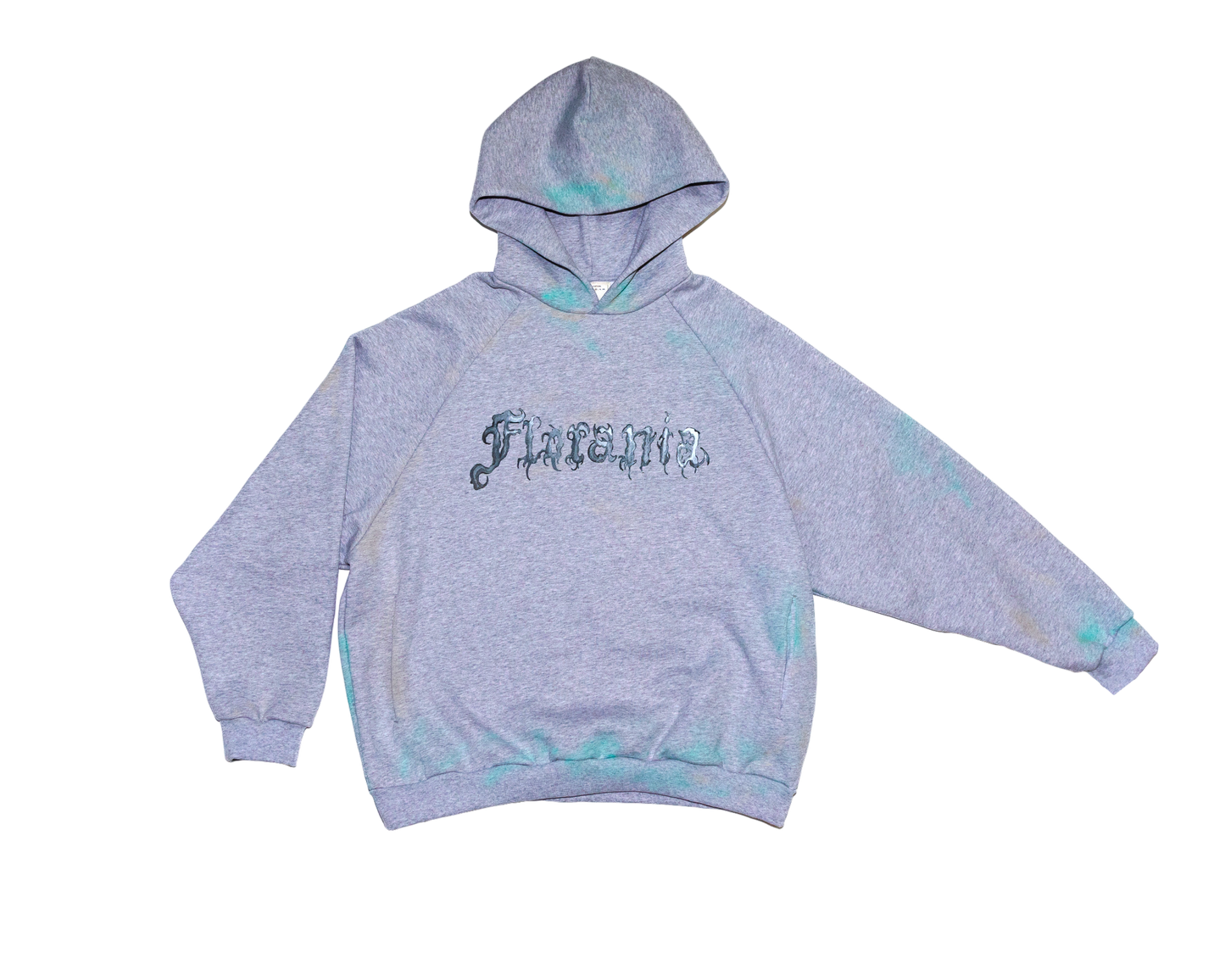 Logo print hoodie