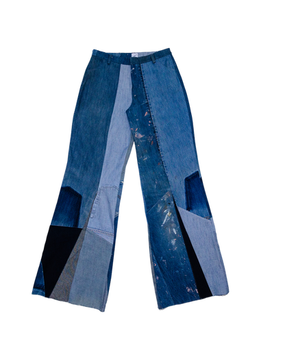 Florania's triangle jeans