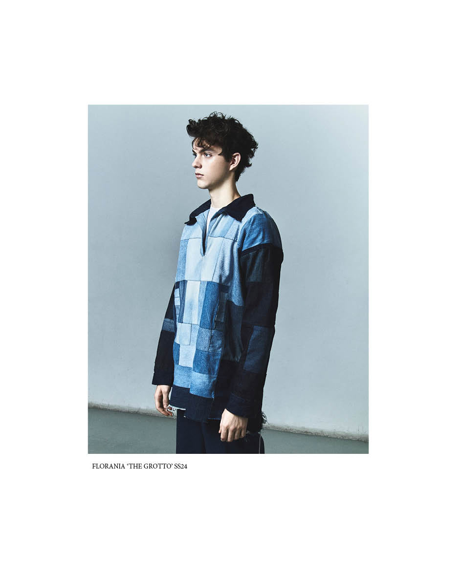 Sailor's denim jacket
