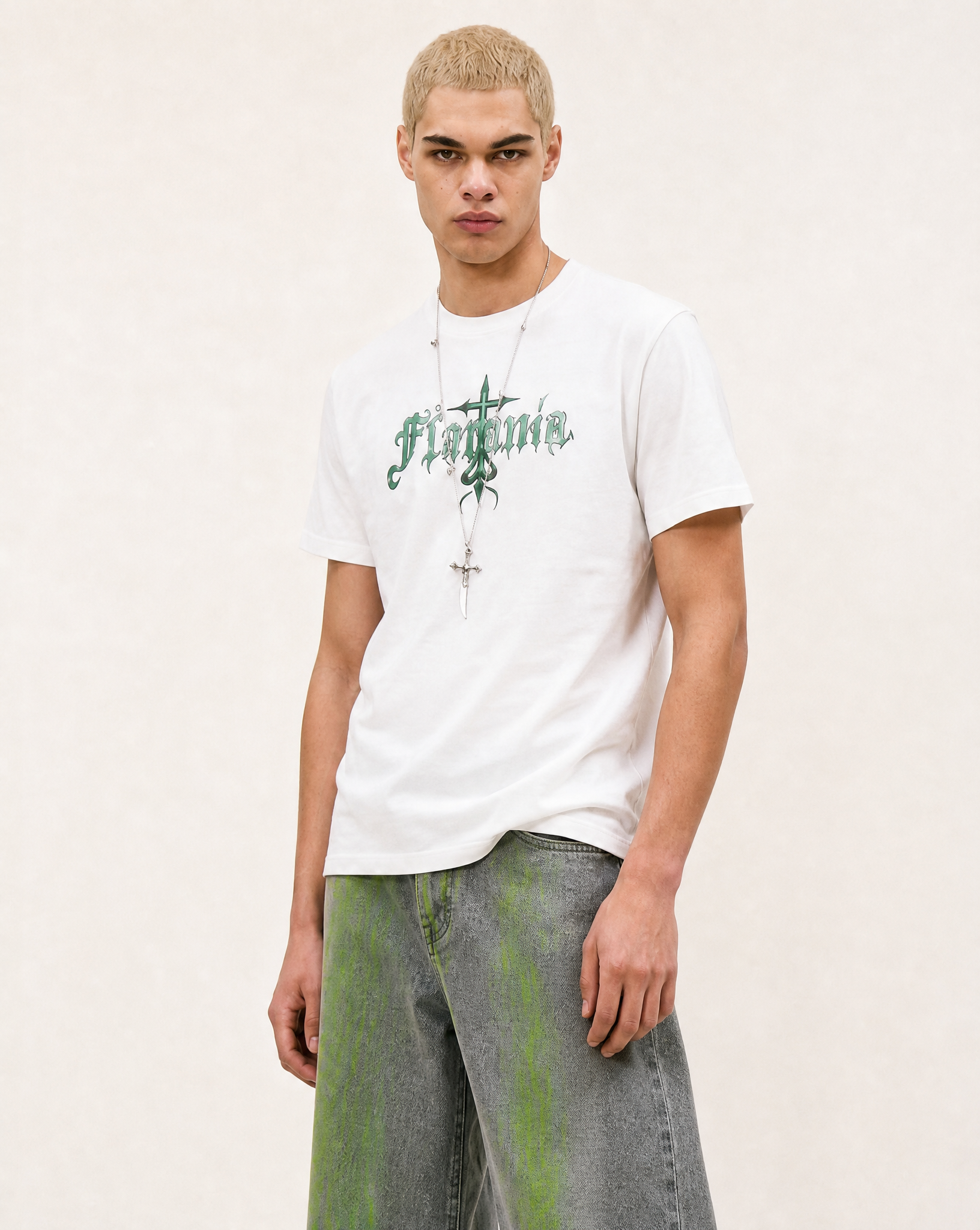 Green Shadows jeans