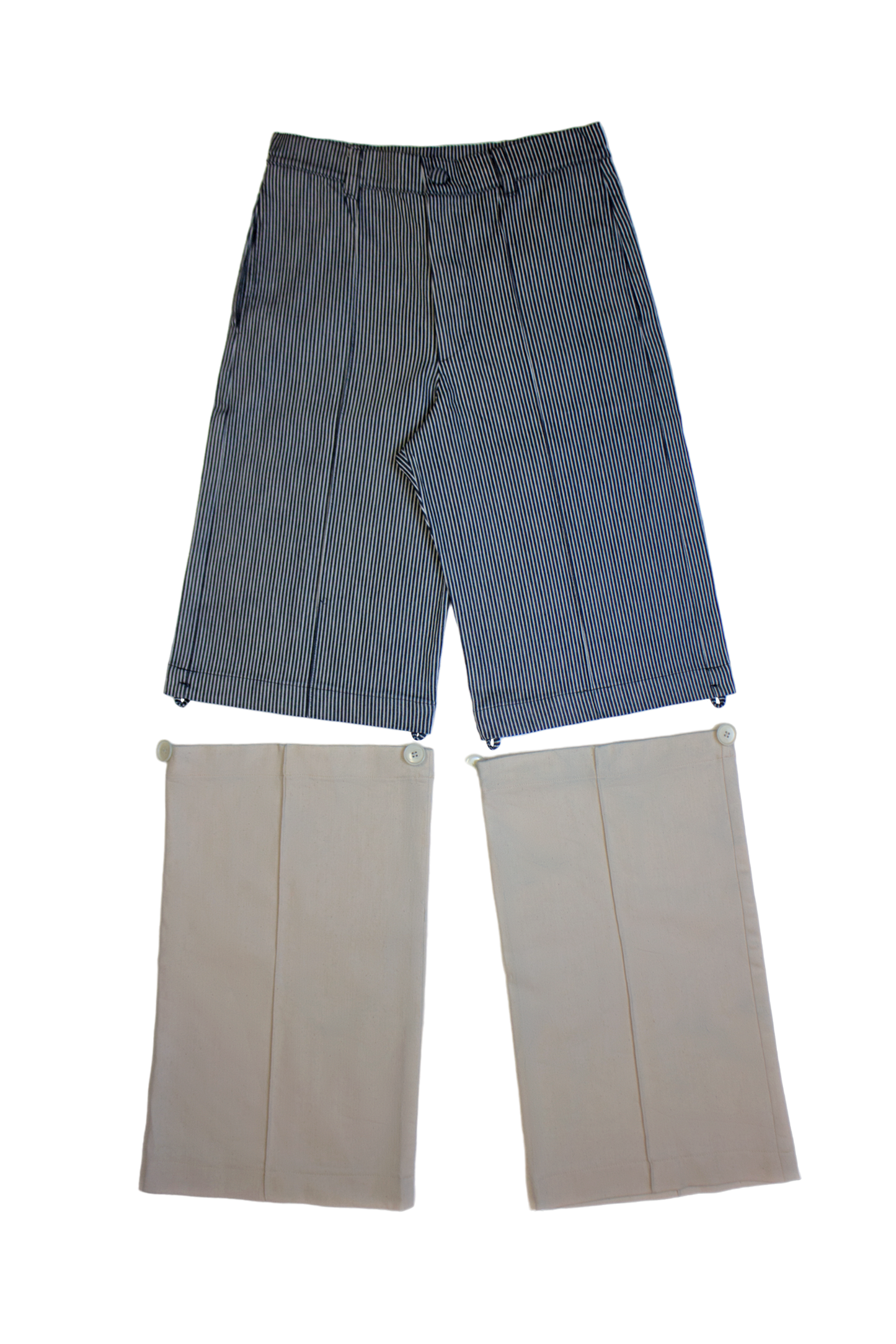 Detachable sailor's jeans