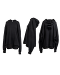 Oversized Metal Monogram hoodie