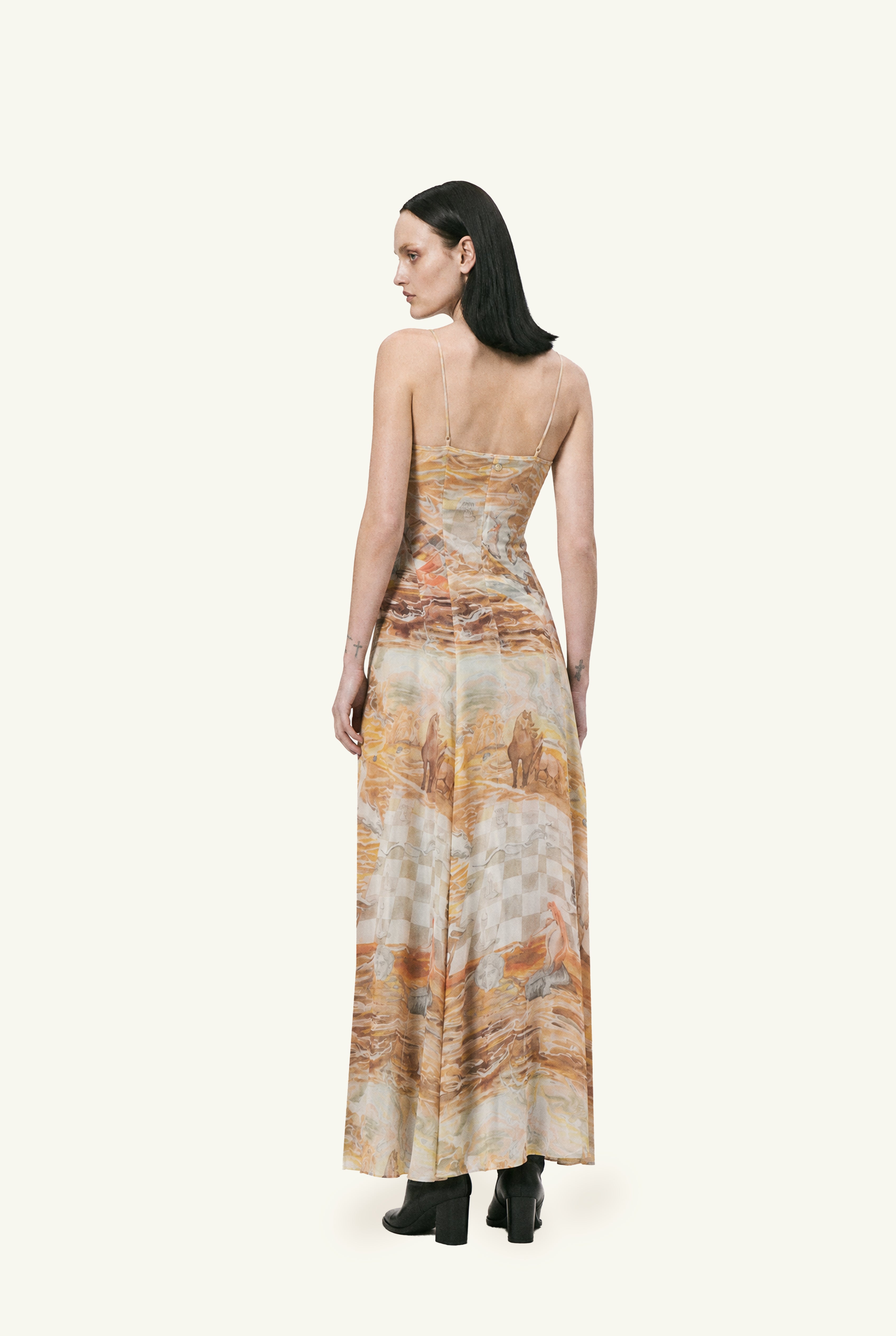 Equos paneled dress