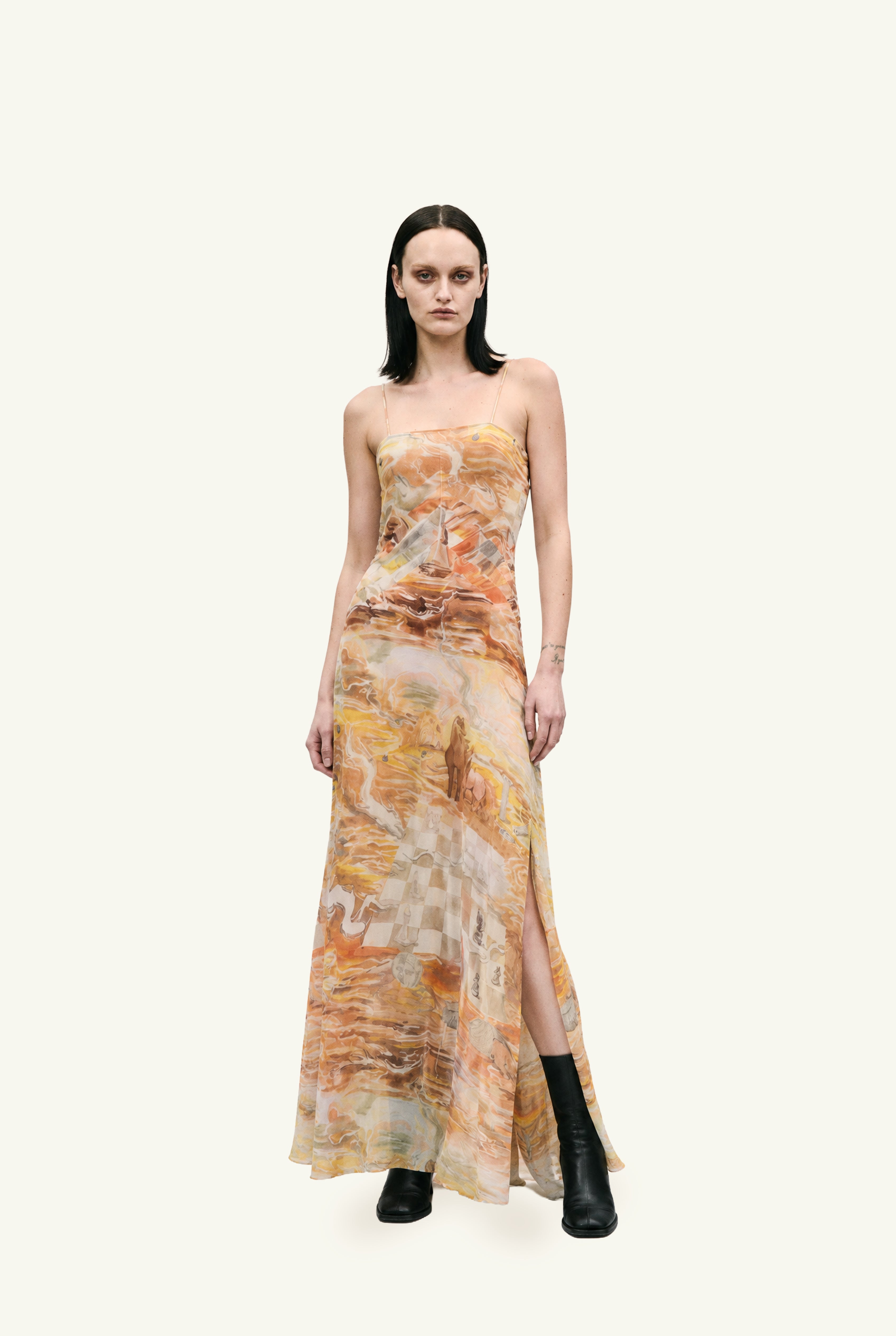 Equos paneled dress