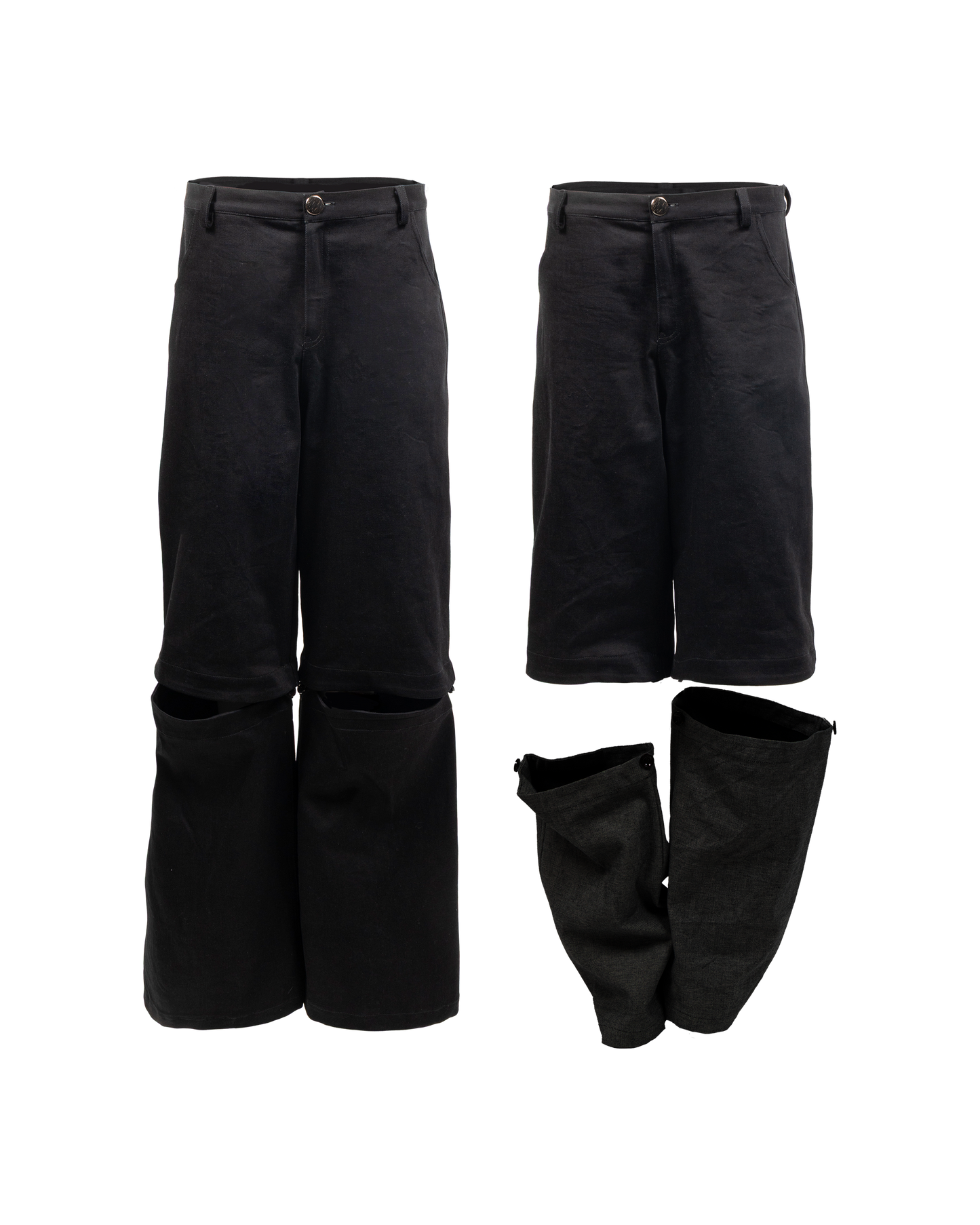 Detachable leg 'Alchemy' trousers