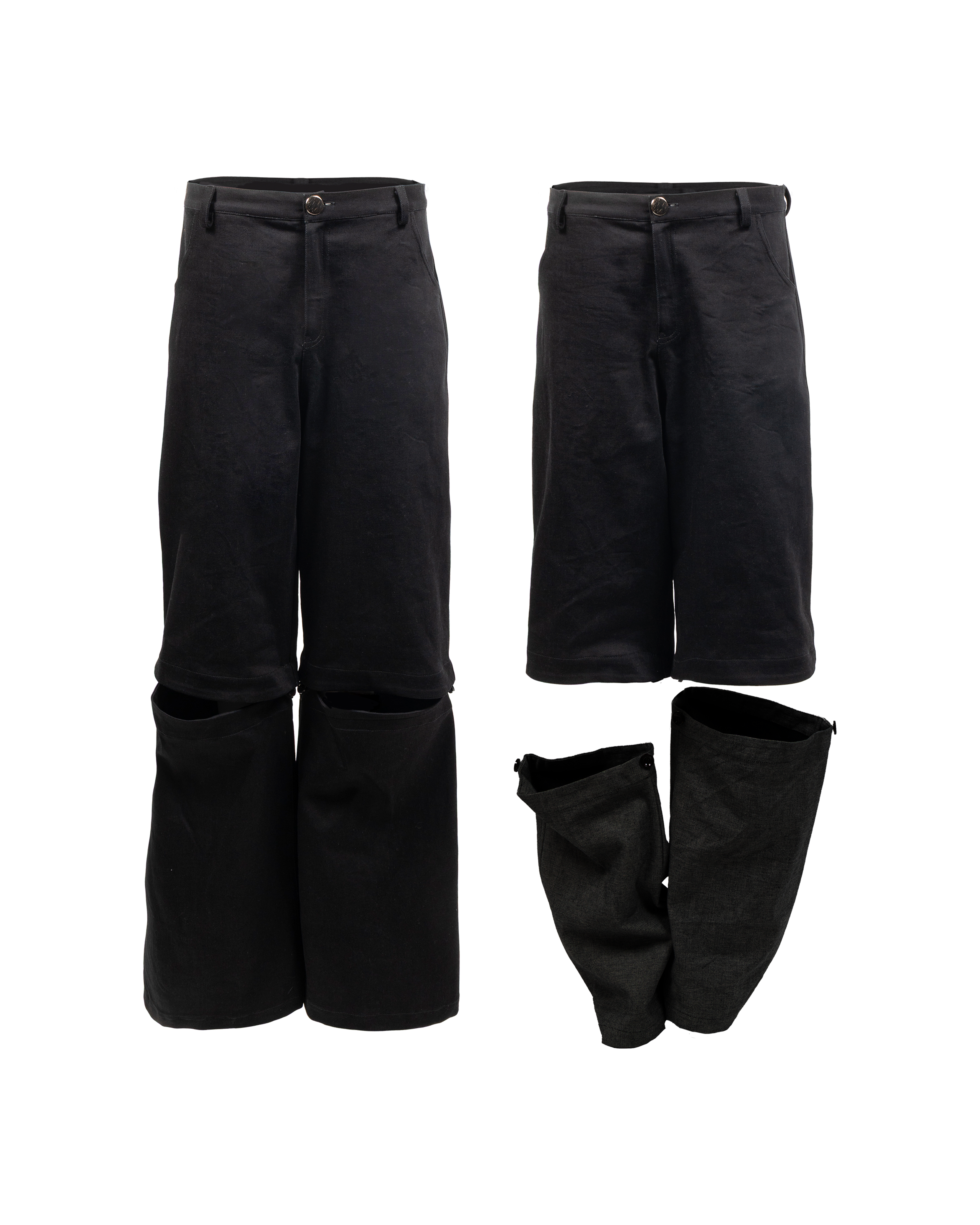 Detachable leg 'Alchemy' trousers