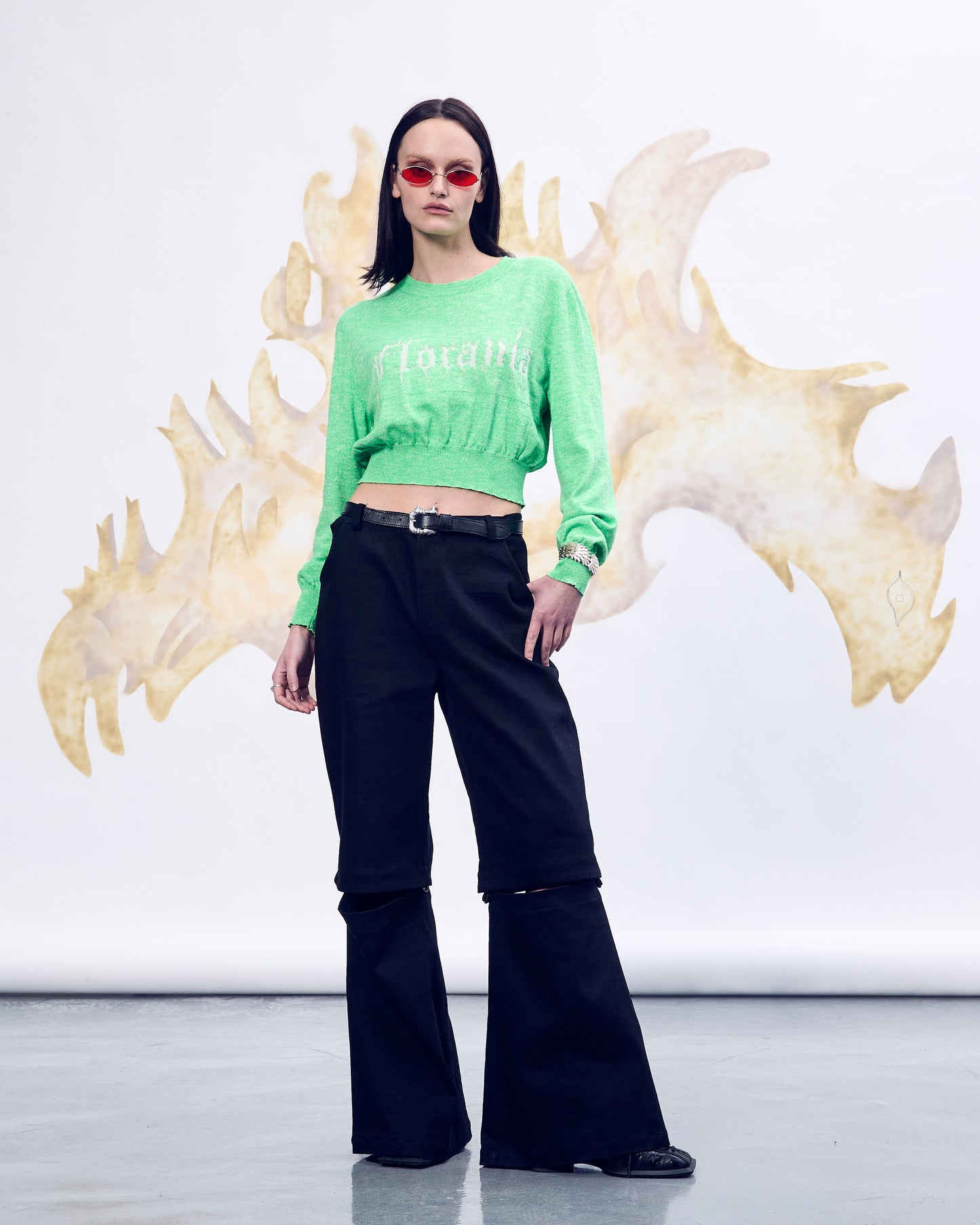 Detachable leg 'Alchemy' trousers