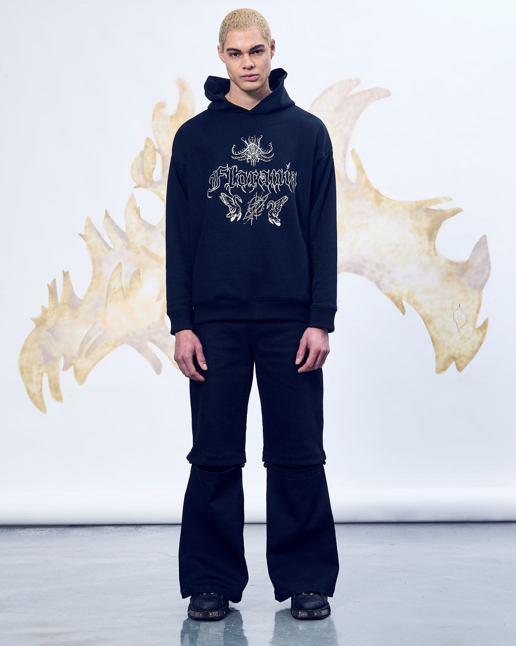 Detachable leg 'Alchemy' trousers