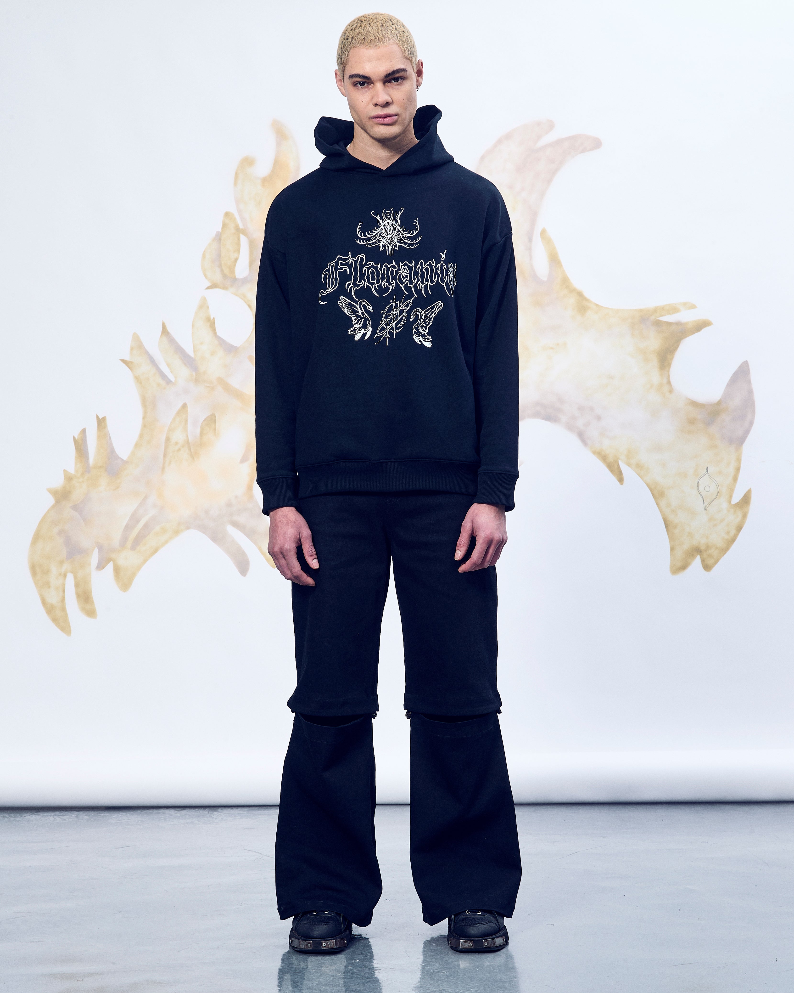 Detachable leg 'Alchemy' trousers
