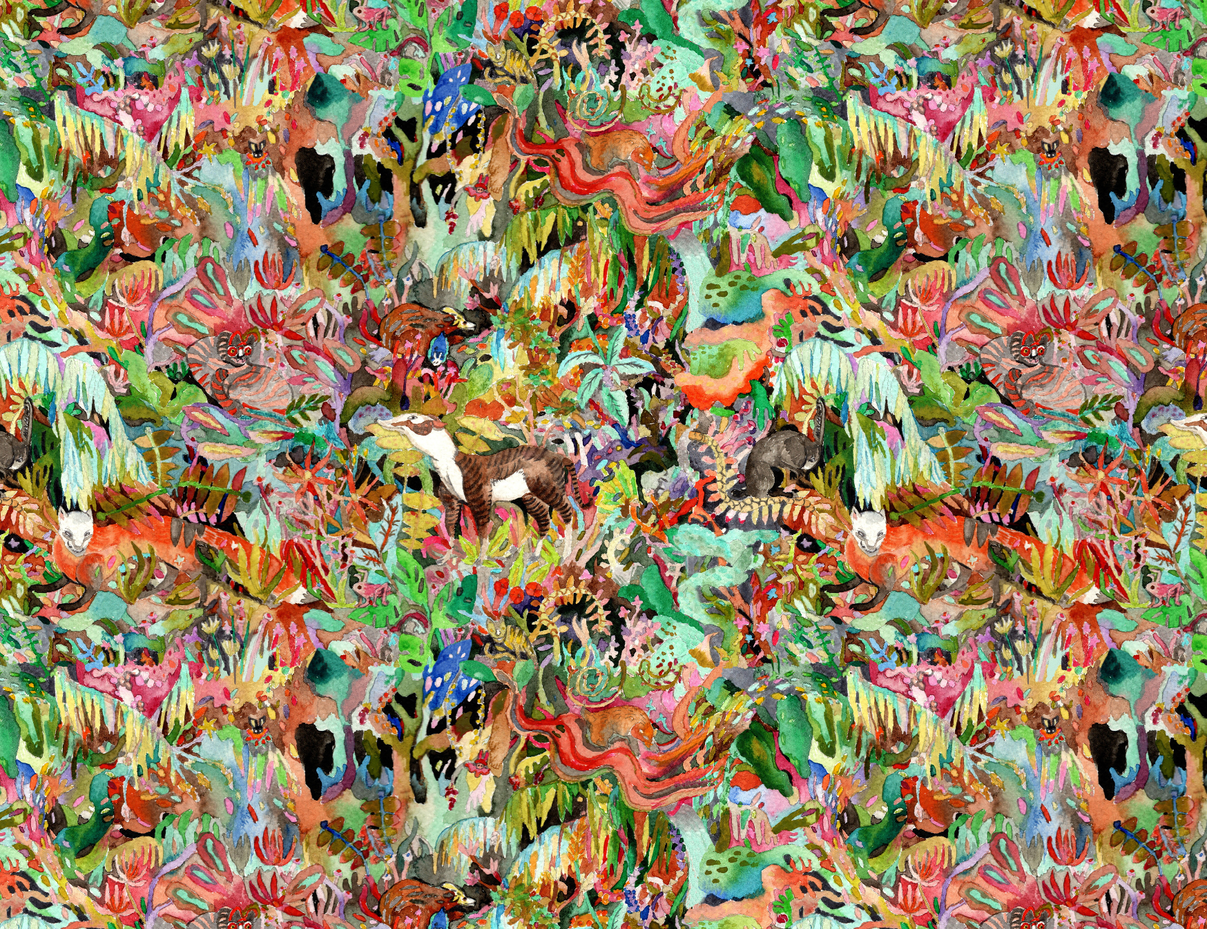 Selva signed print