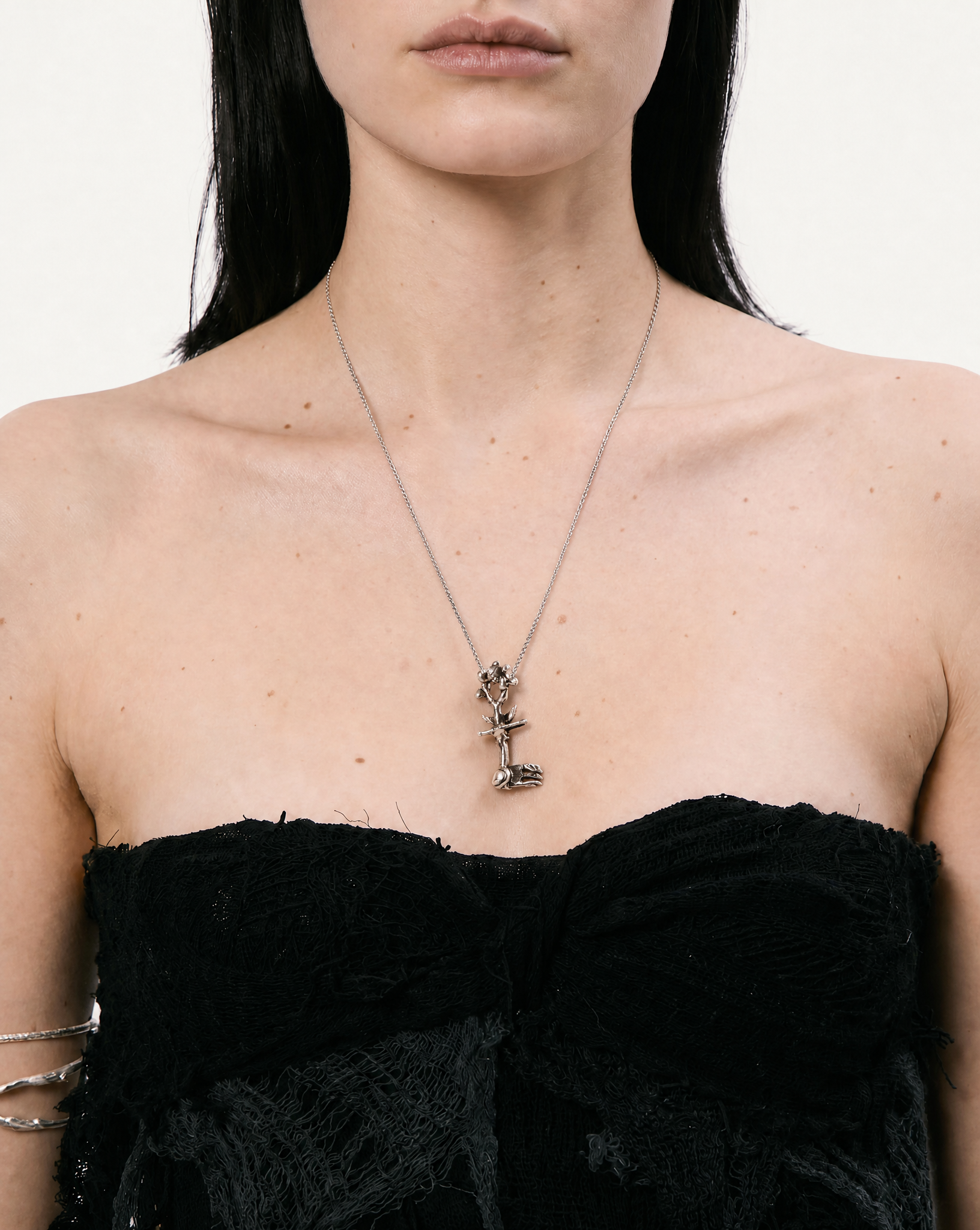 Silver Key collier