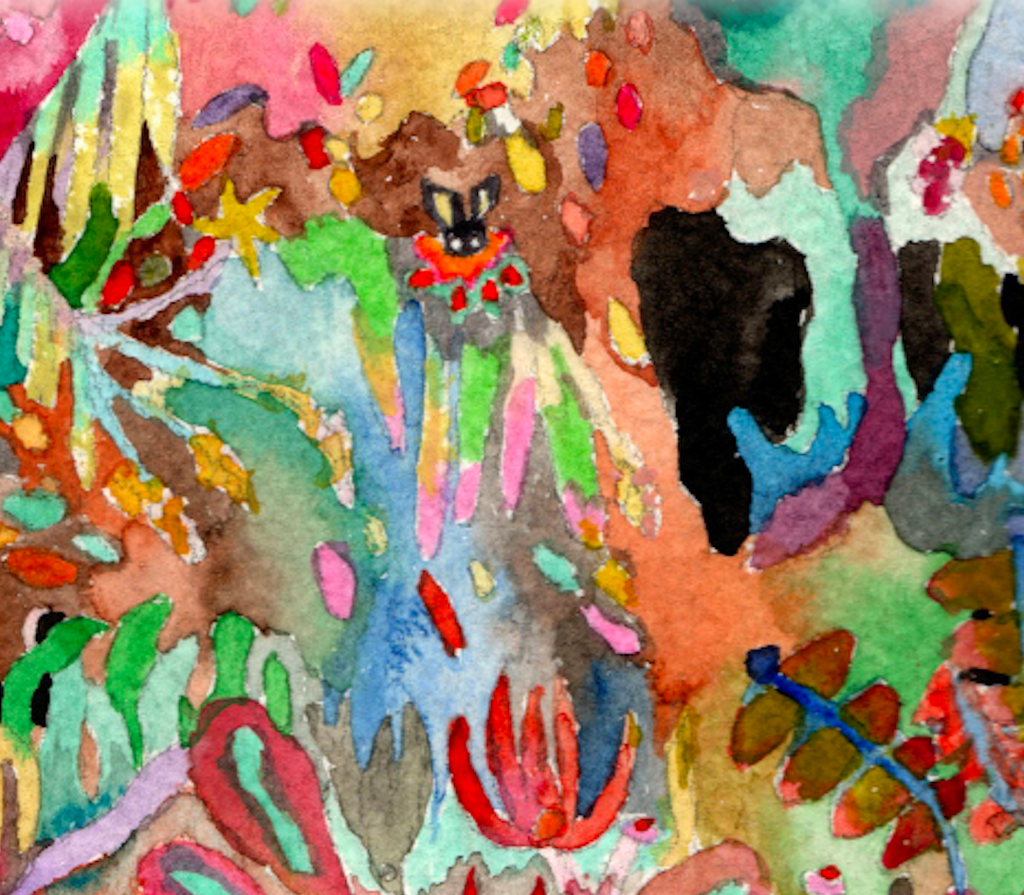 Psychedelic forest - Art Canvas 40x60 cm / 16x24″