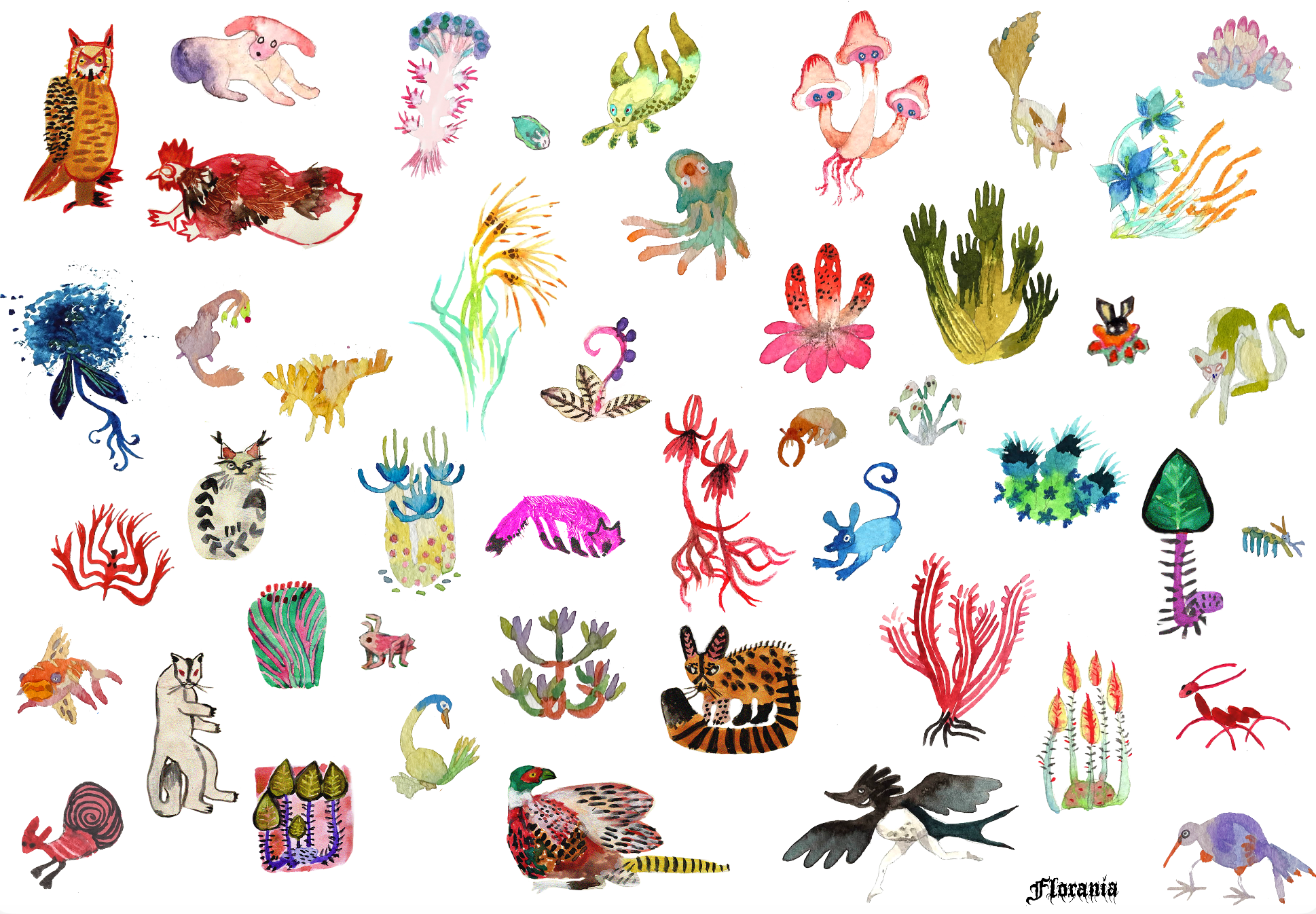 Creatures original artwork