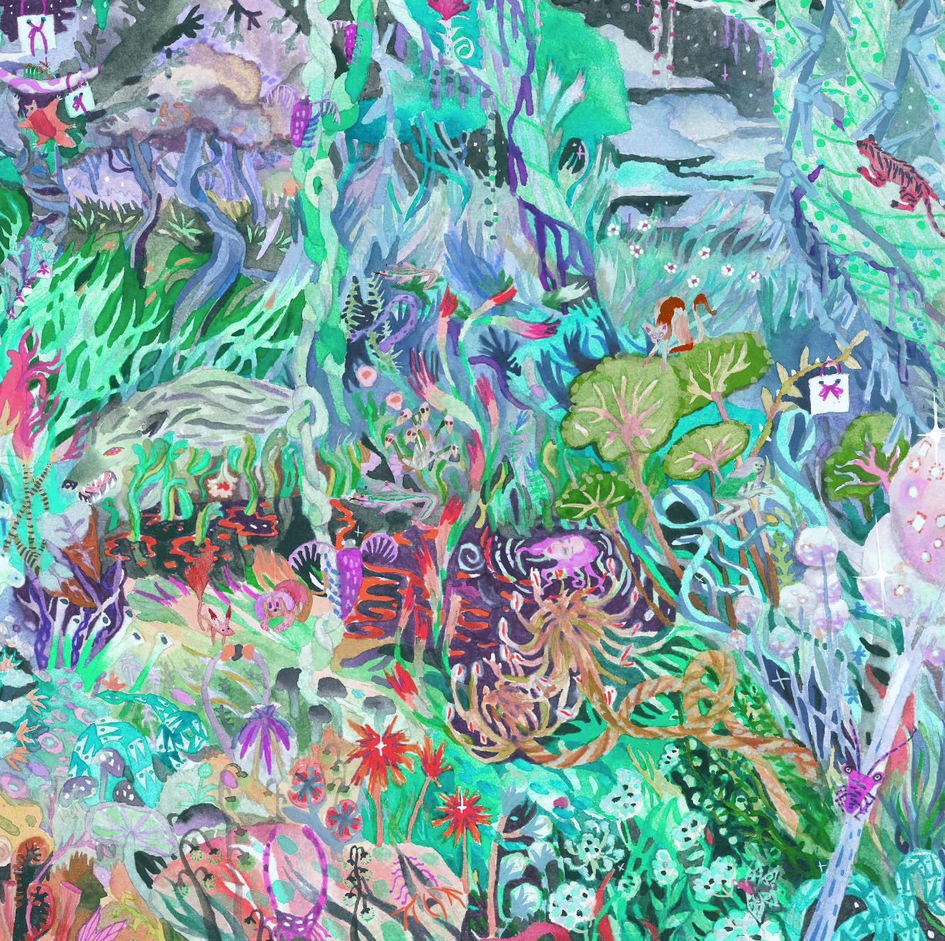 Aqua jungle