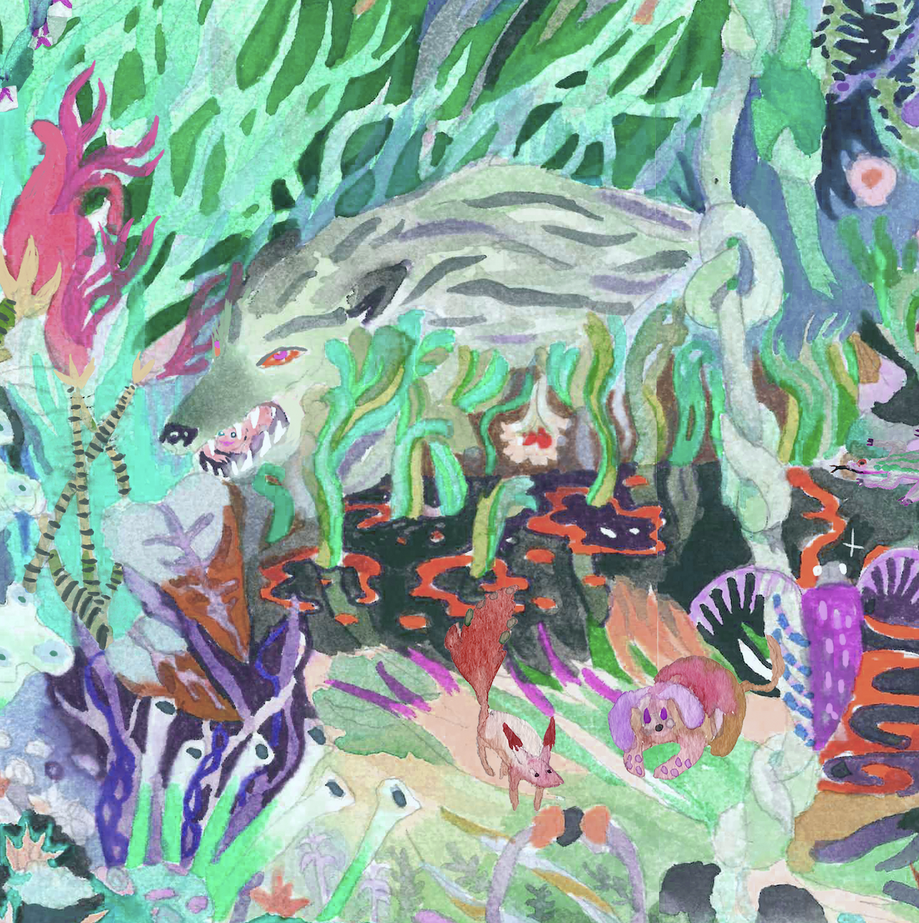Aqua jungle