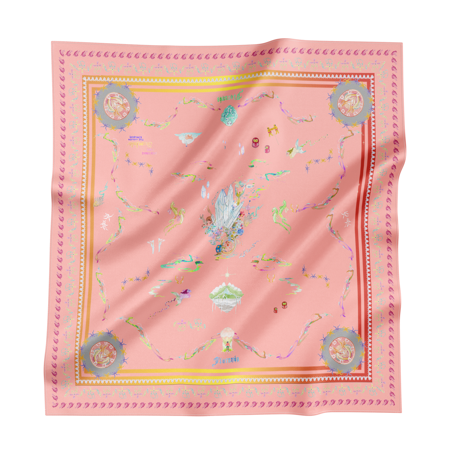 Imaginary Souvenirs Silk foulard