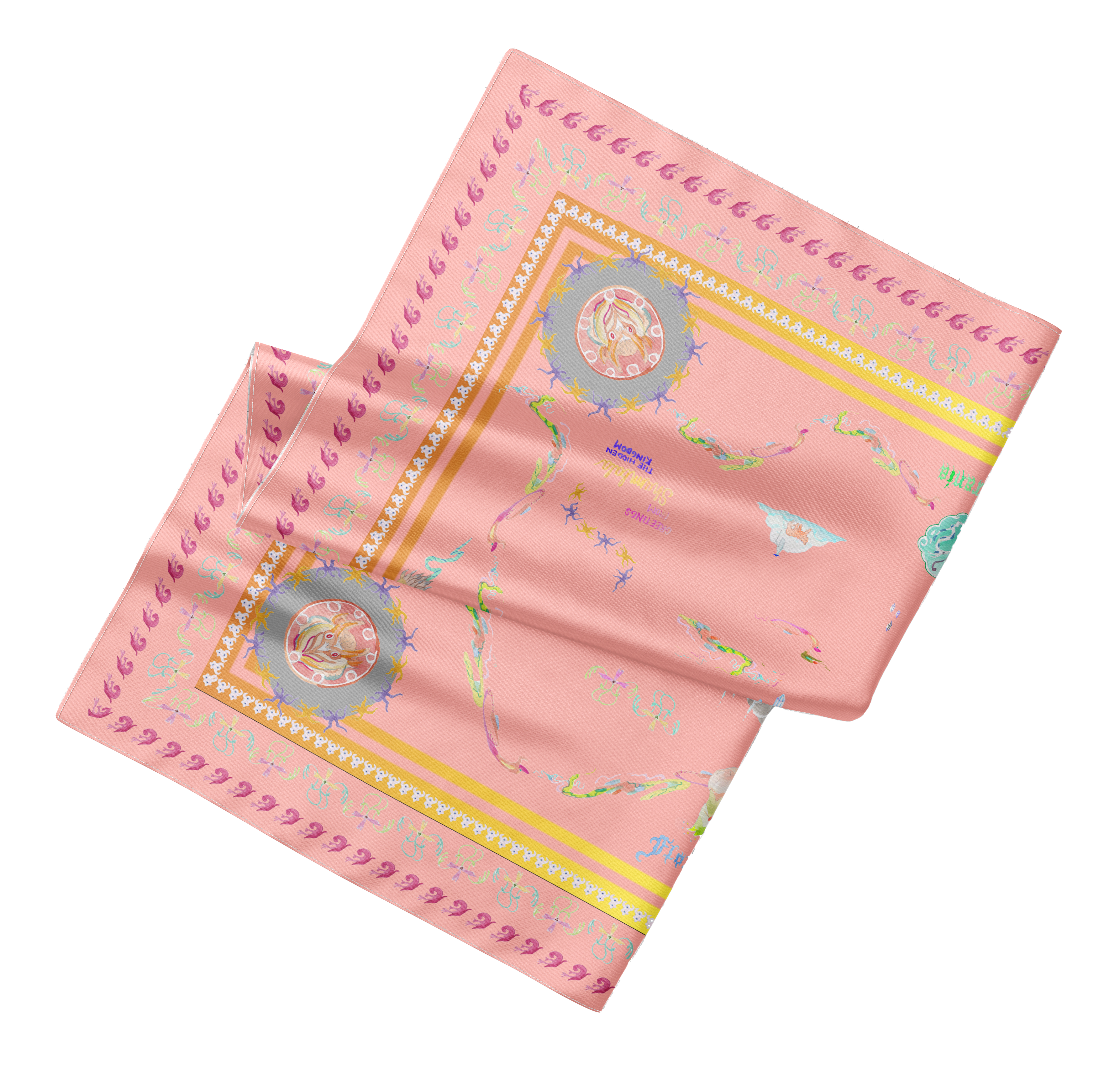Imaginary Souvenirs Silk foulard