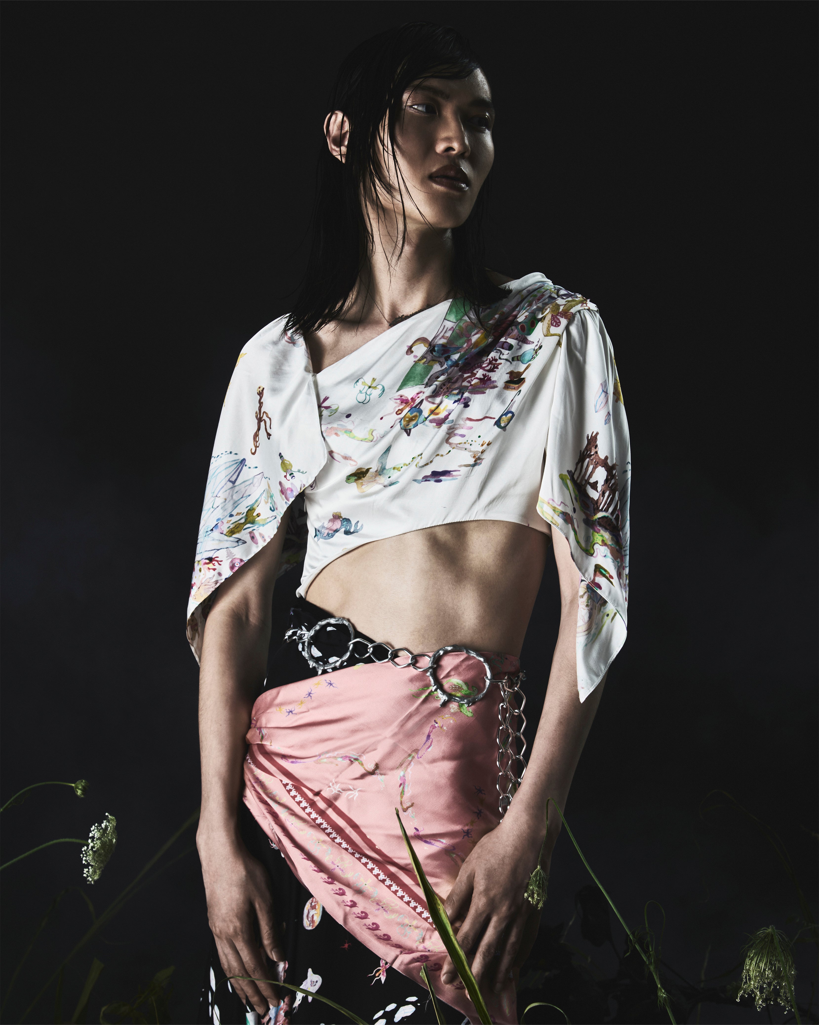 Foulard dress