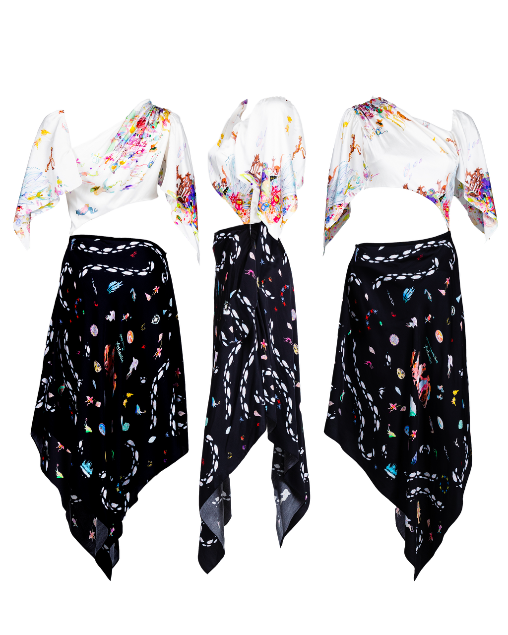 Foulard dress