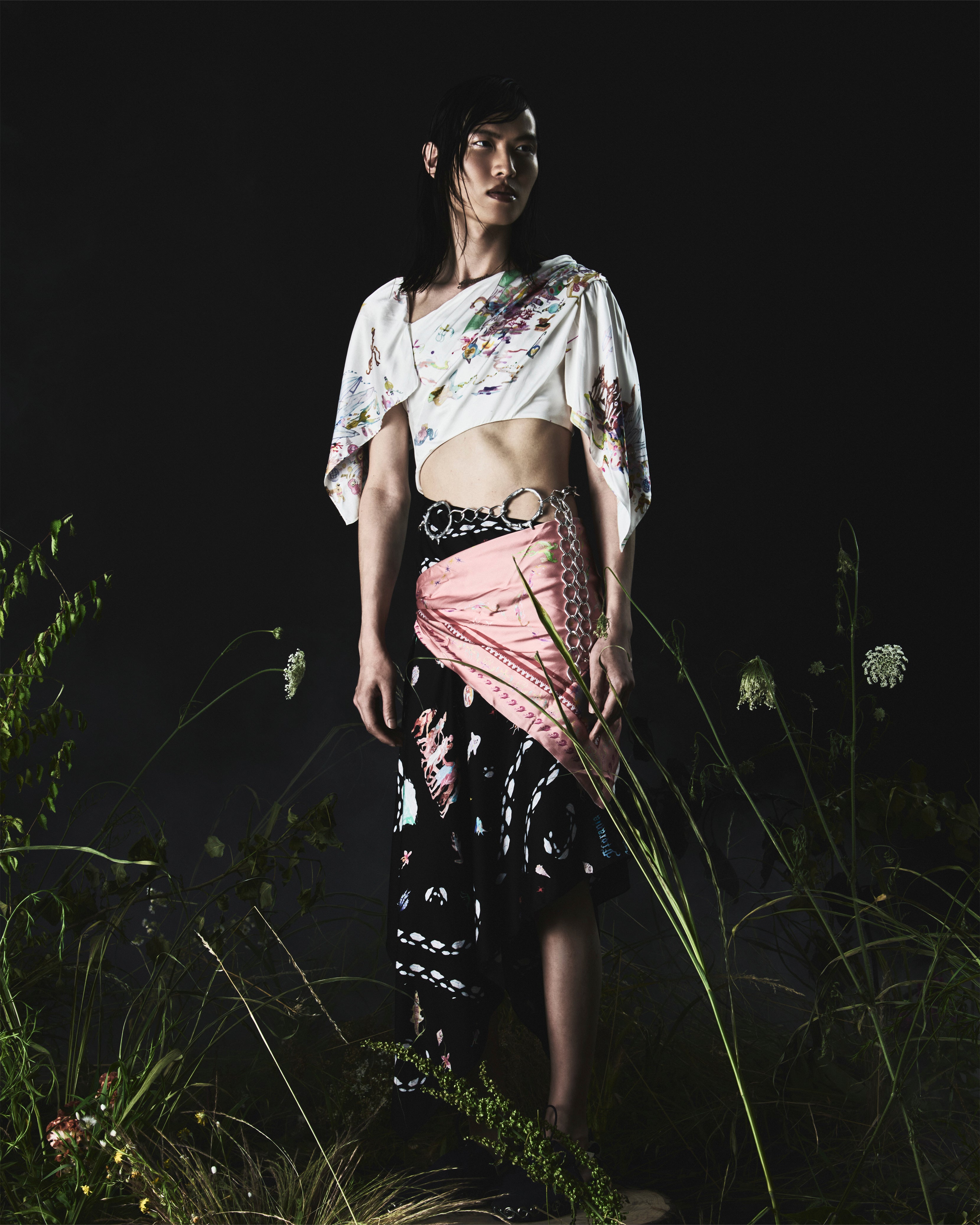 Foulard dress