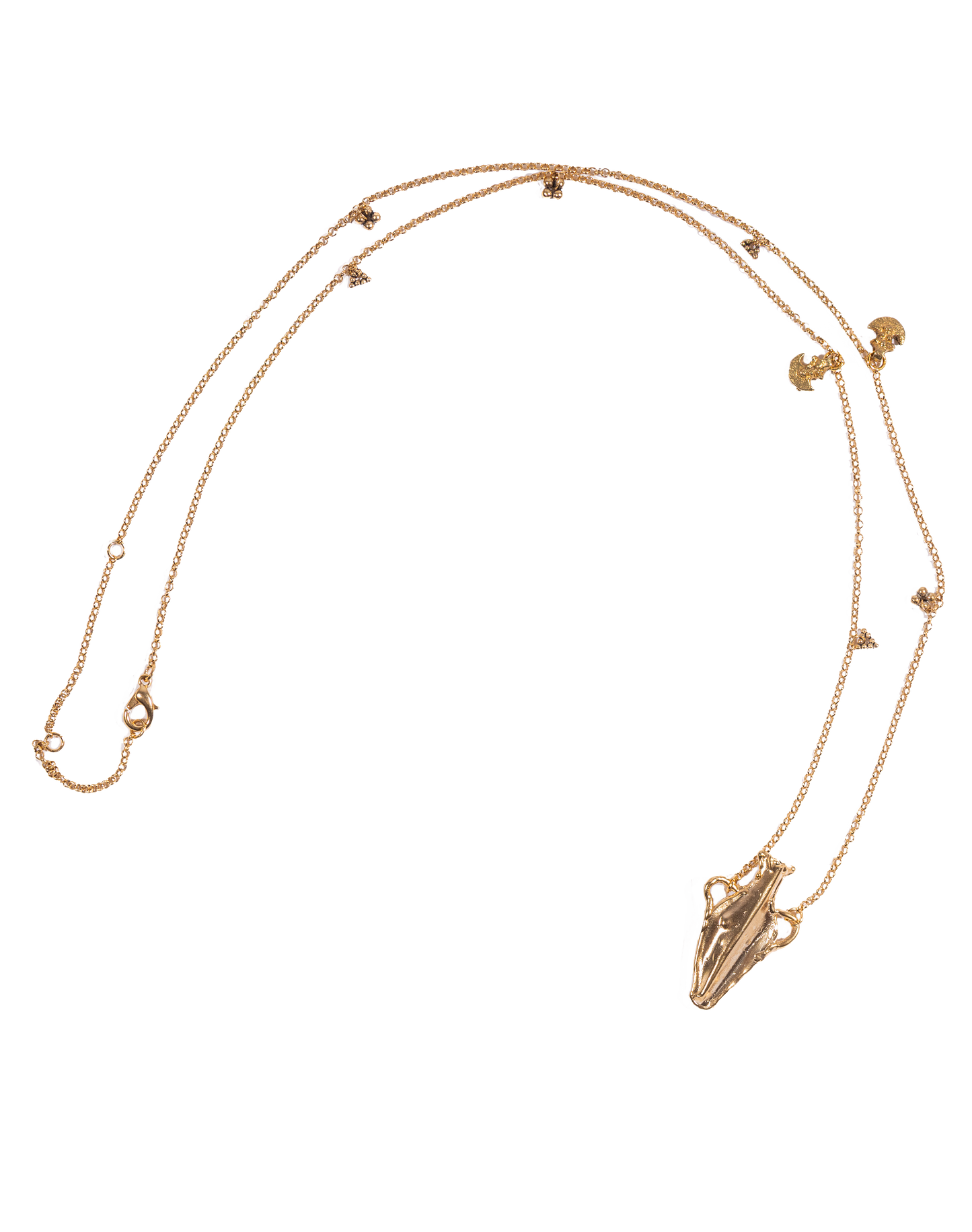 Golden Amphora necklace - belt