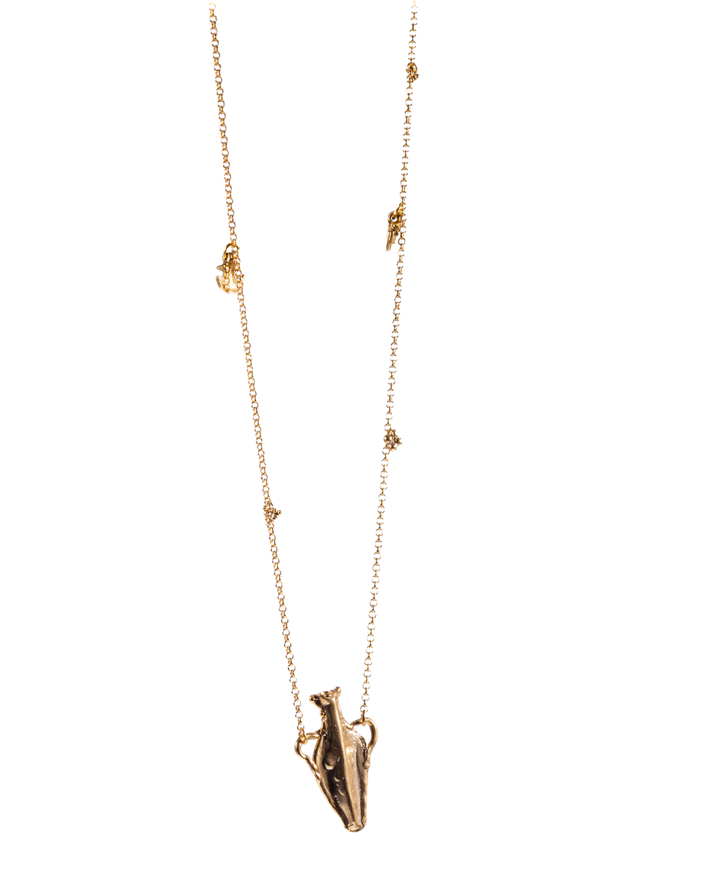 Golden Amphora necklace - belt