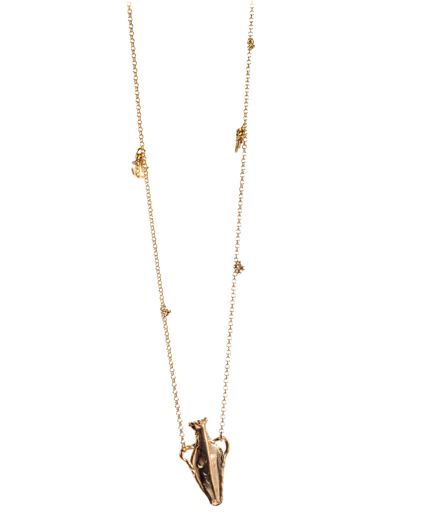 Golden Amphora necklace - belt