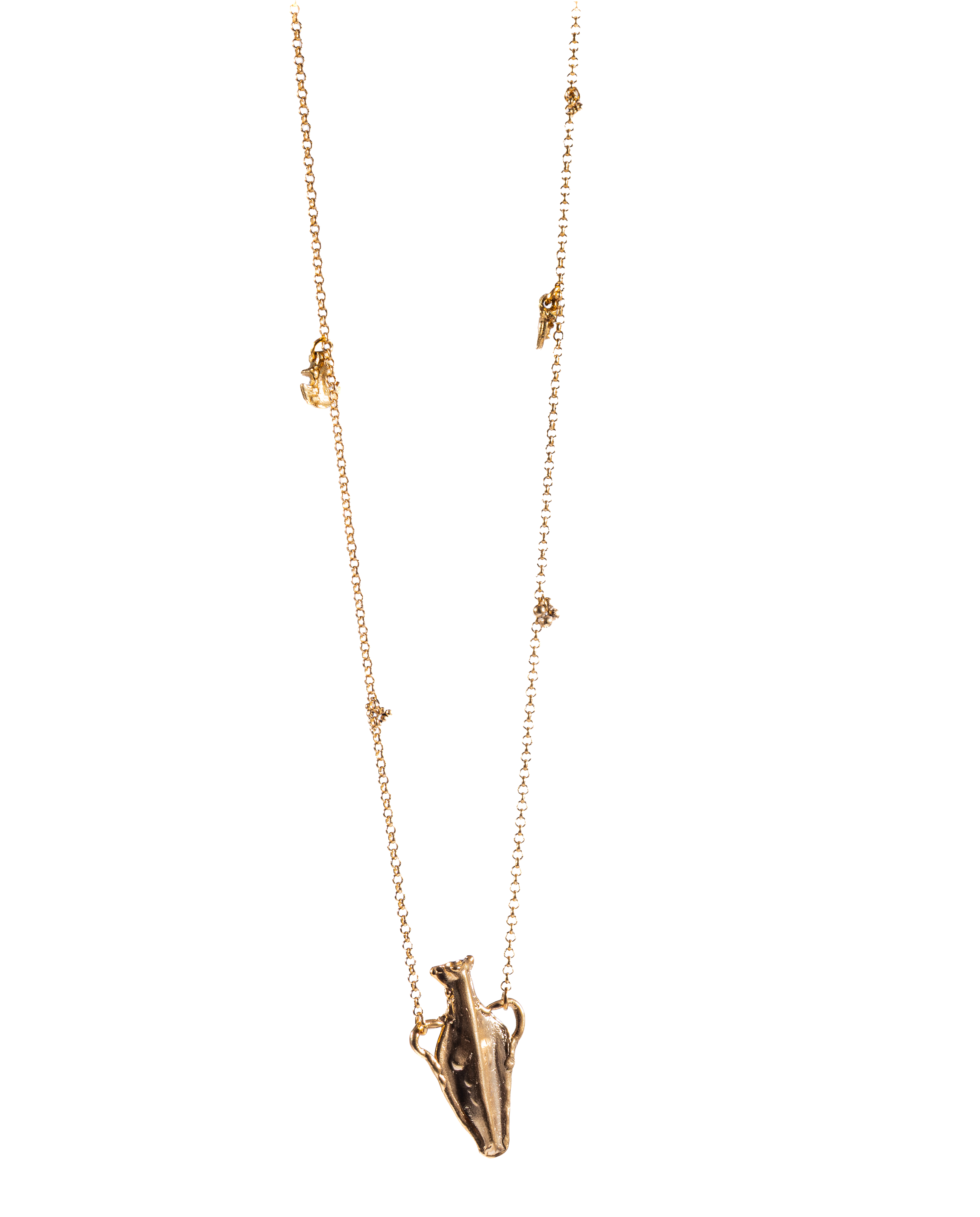 Golden Amphora necklace - belt