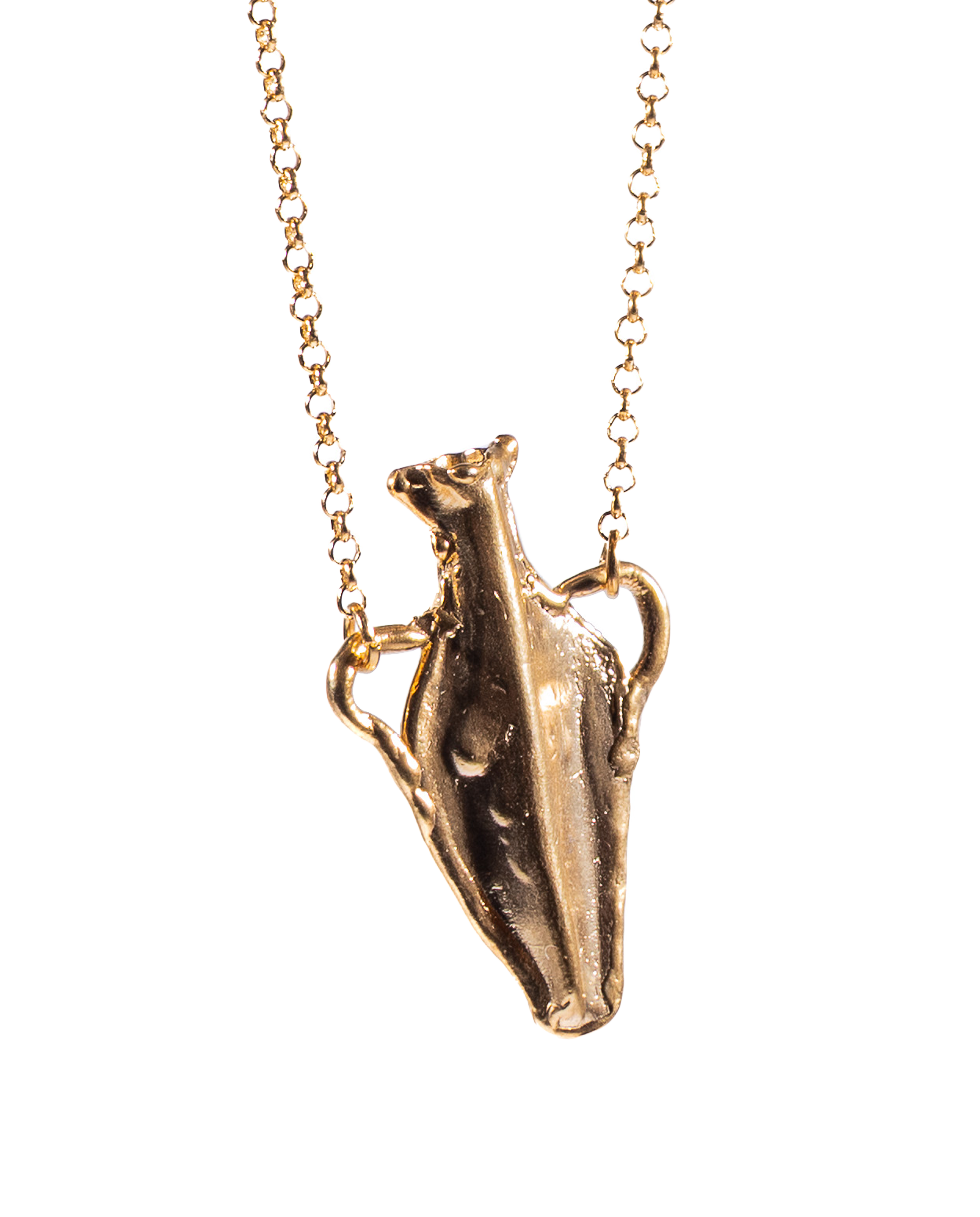 Golden Amphora necklace - belt