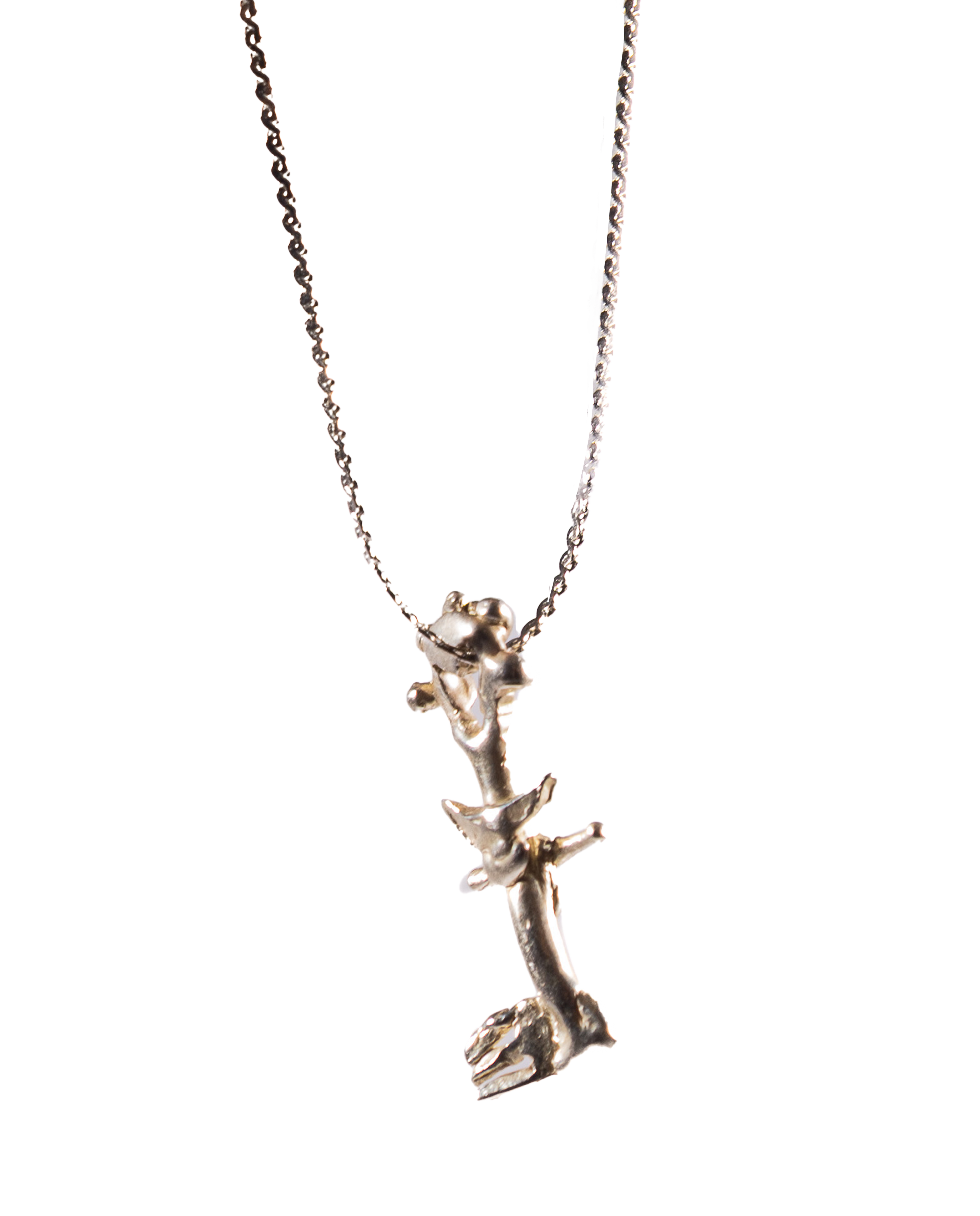 Silver Key collier