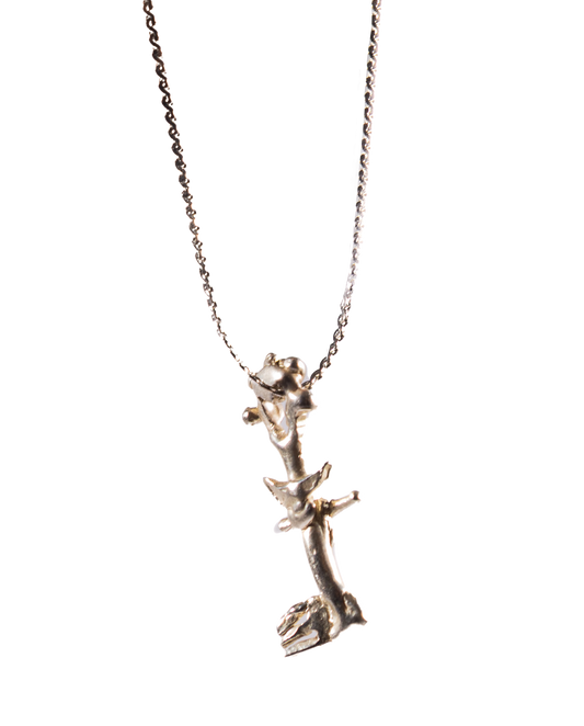 Silver Key collier