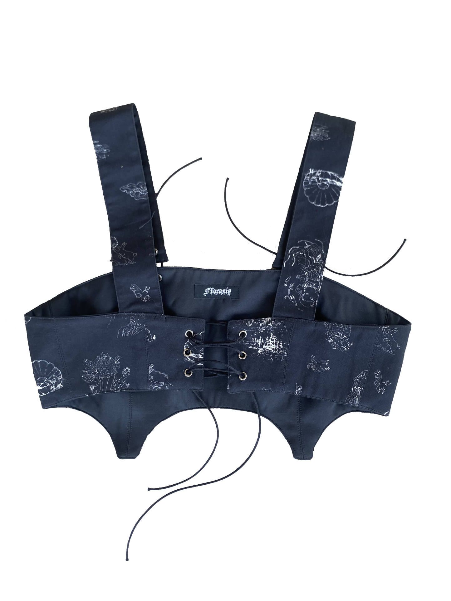 Maiden Cat reversible corset