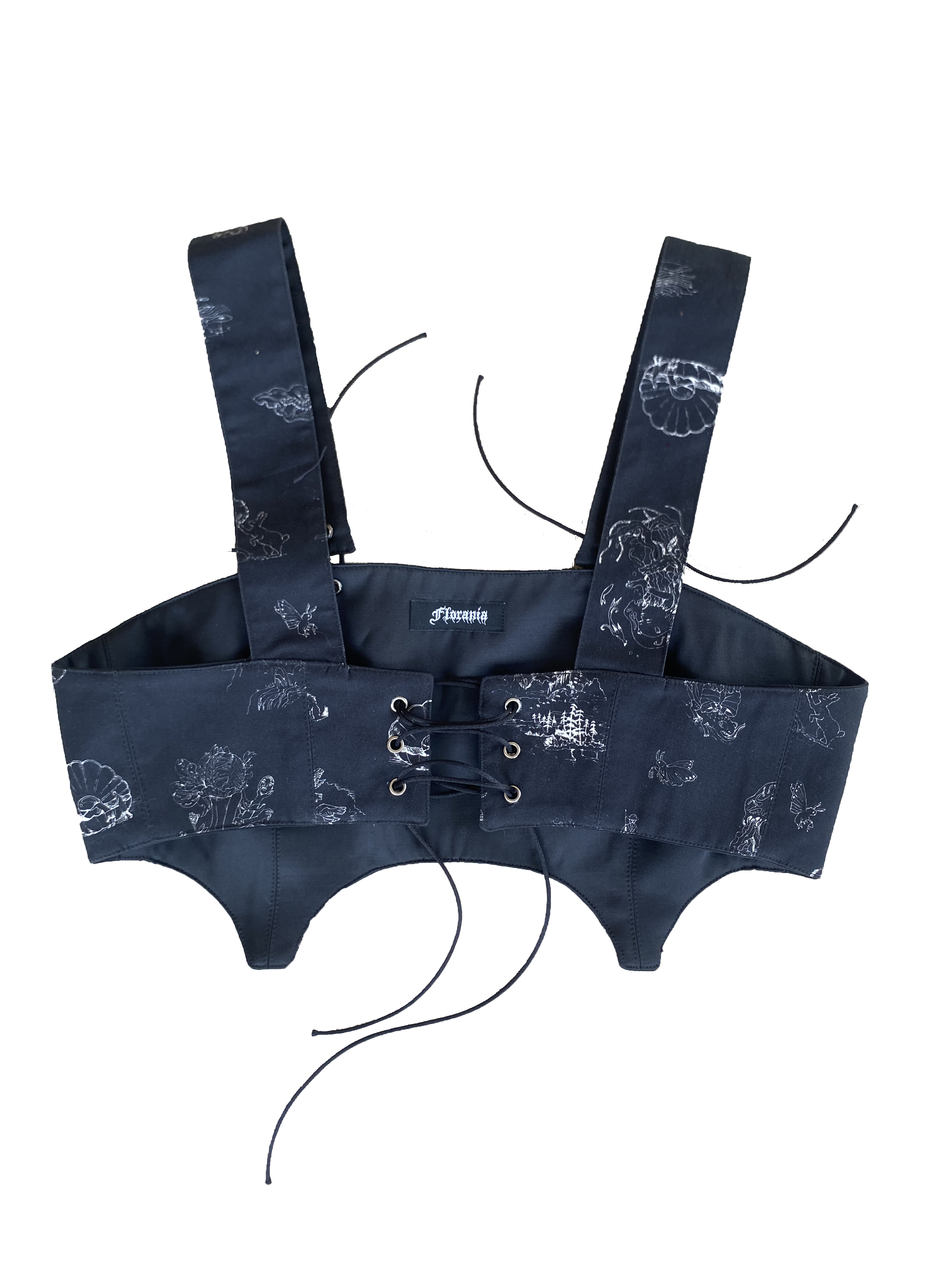 Maiden Cat reversible corset