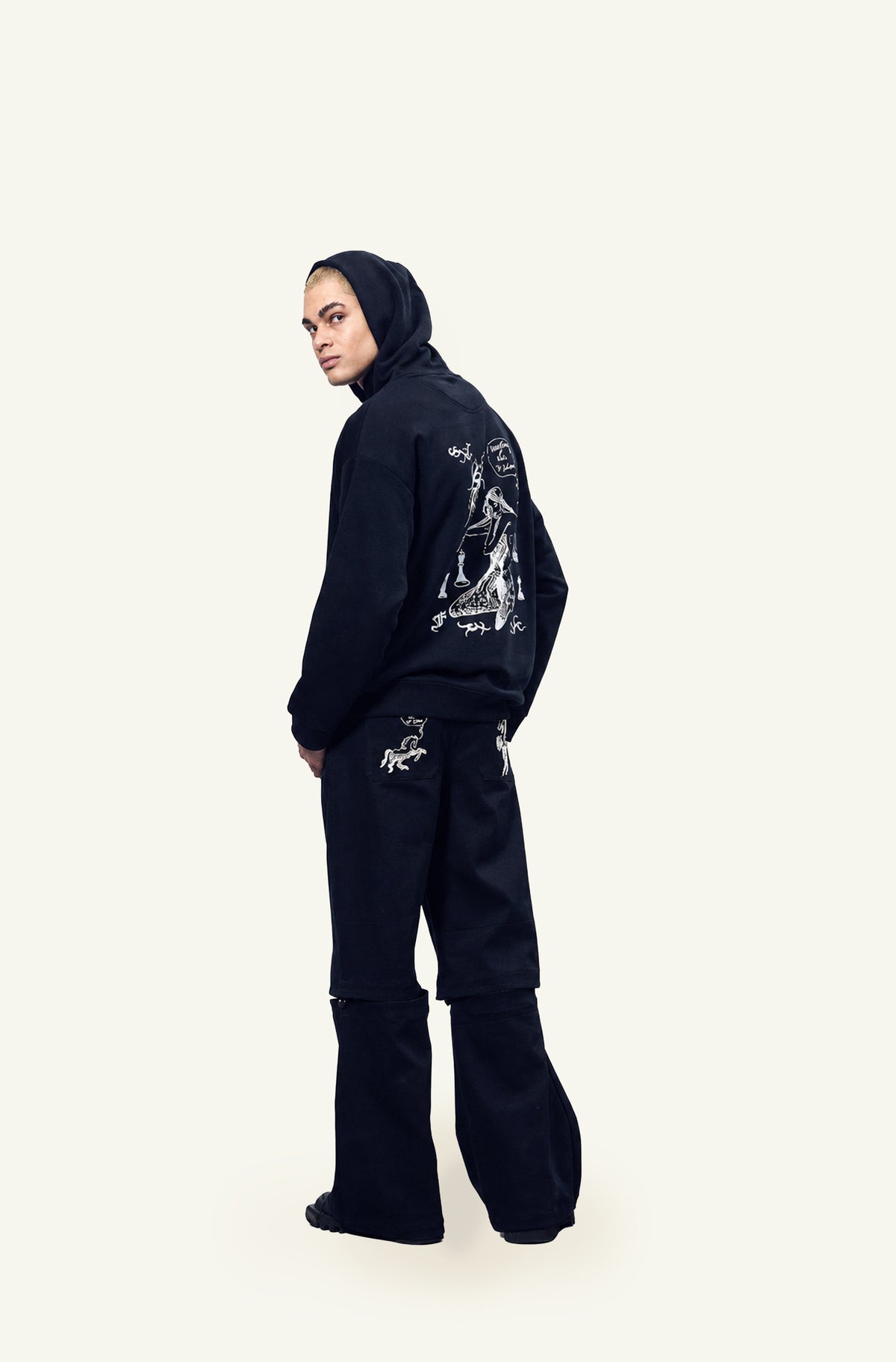 Genderless transformable jeans