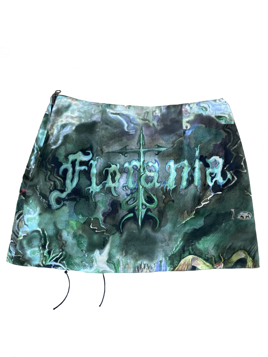Rider reversible mini skirt