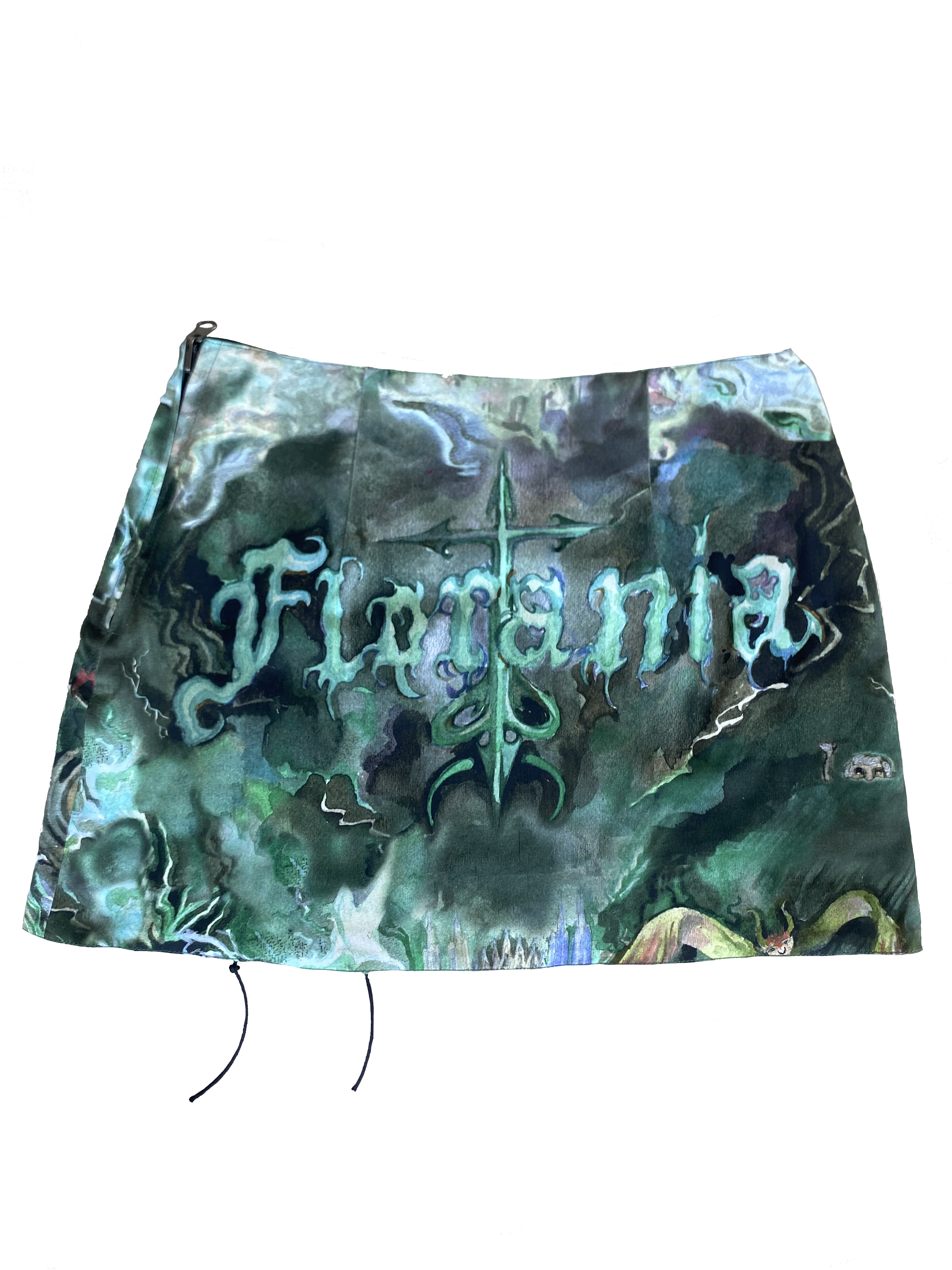 Rider reversible mini skirt