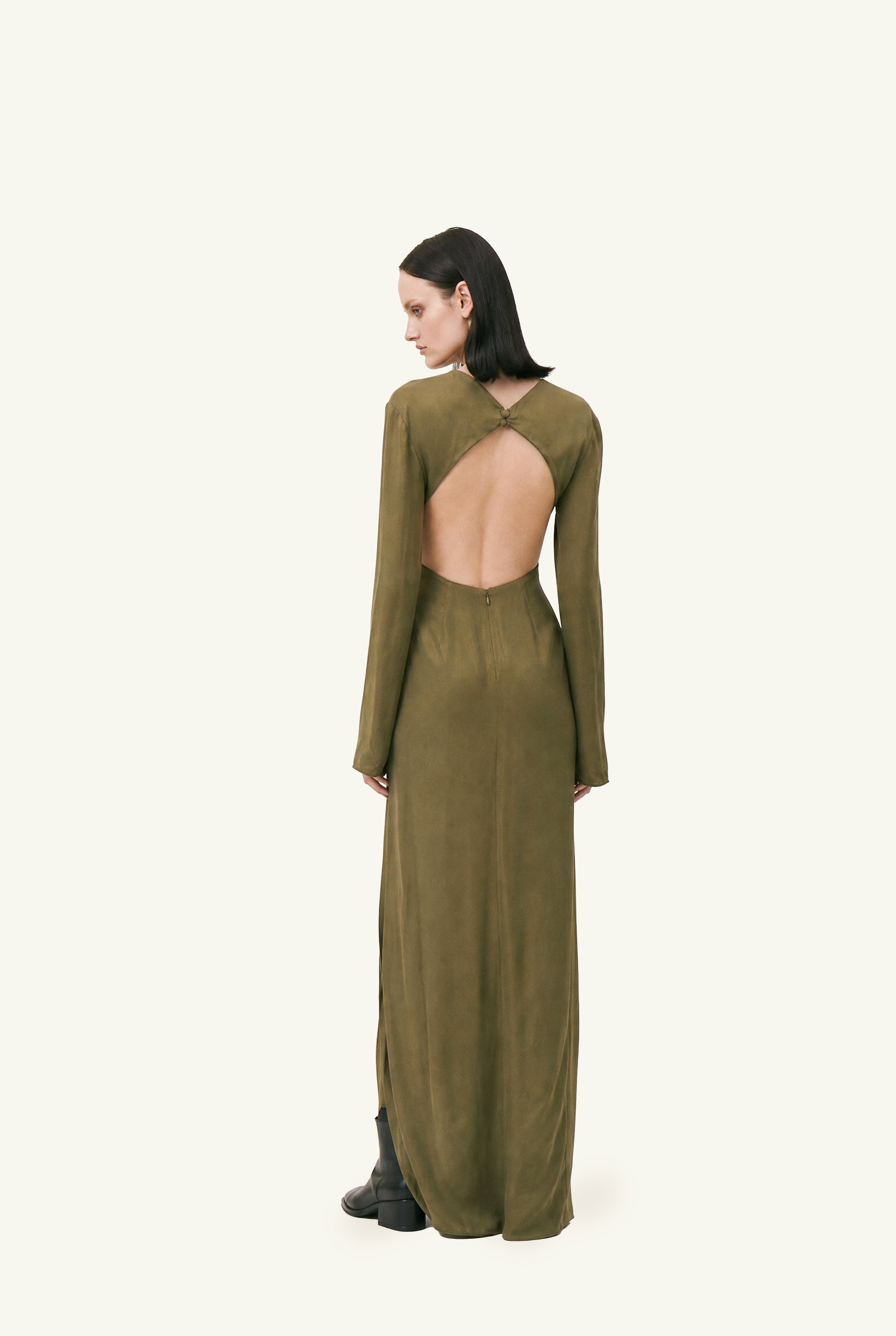 Olive knot dress