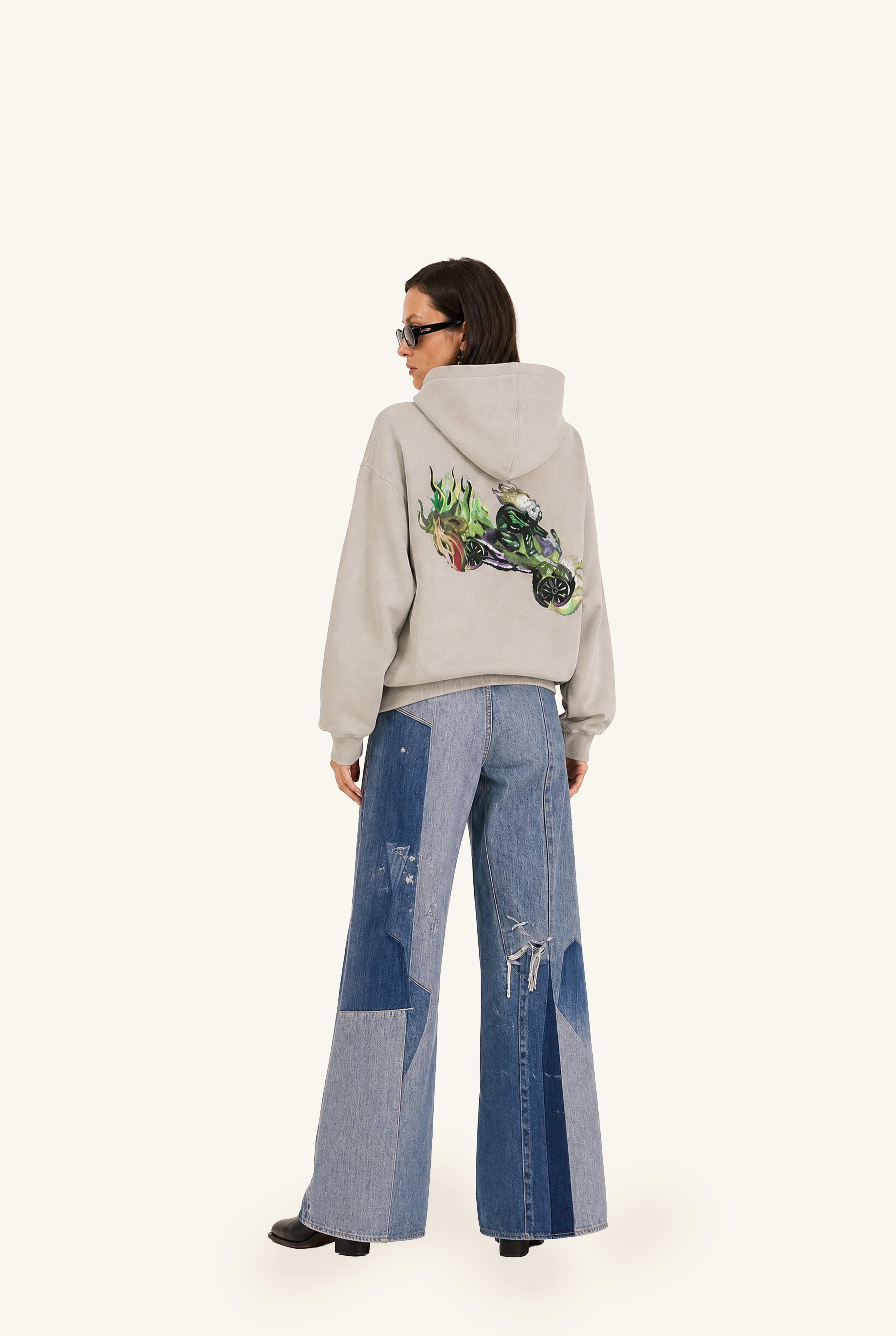Metal rider  hoodie