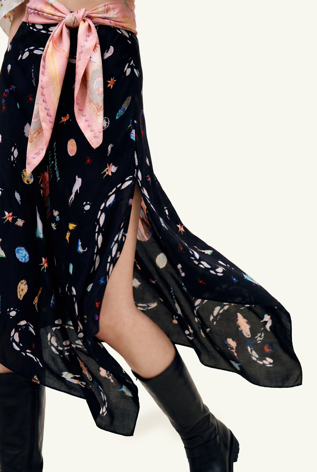 Foulard dress