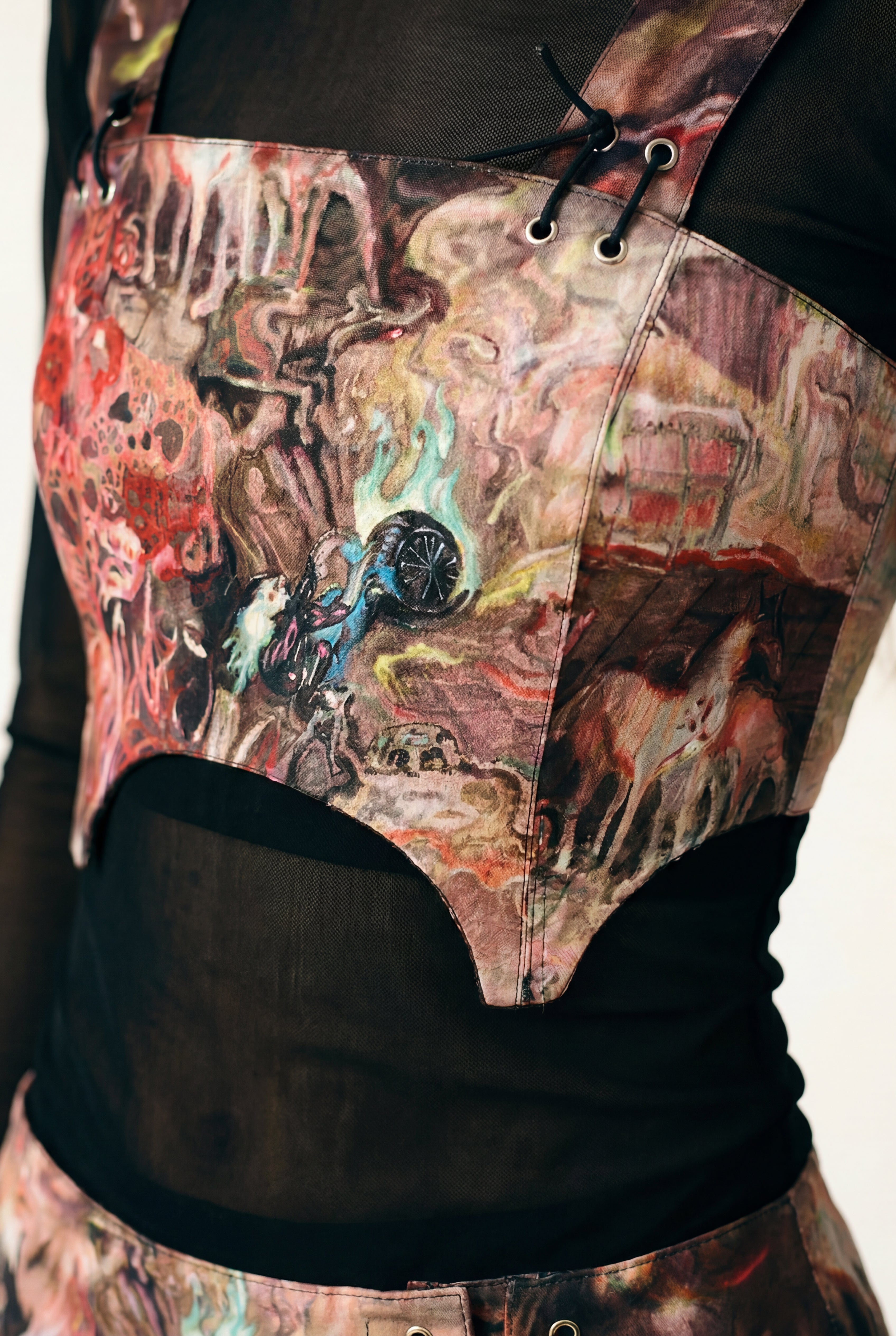 Metal Duomo reversible corset