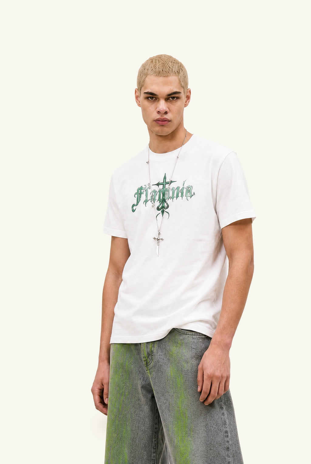 Metal Rider printed tee