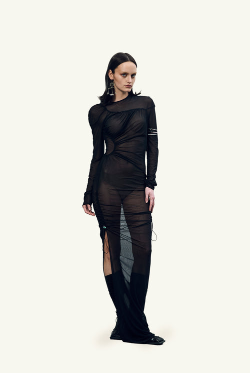 Arwen sheer adjustable dress