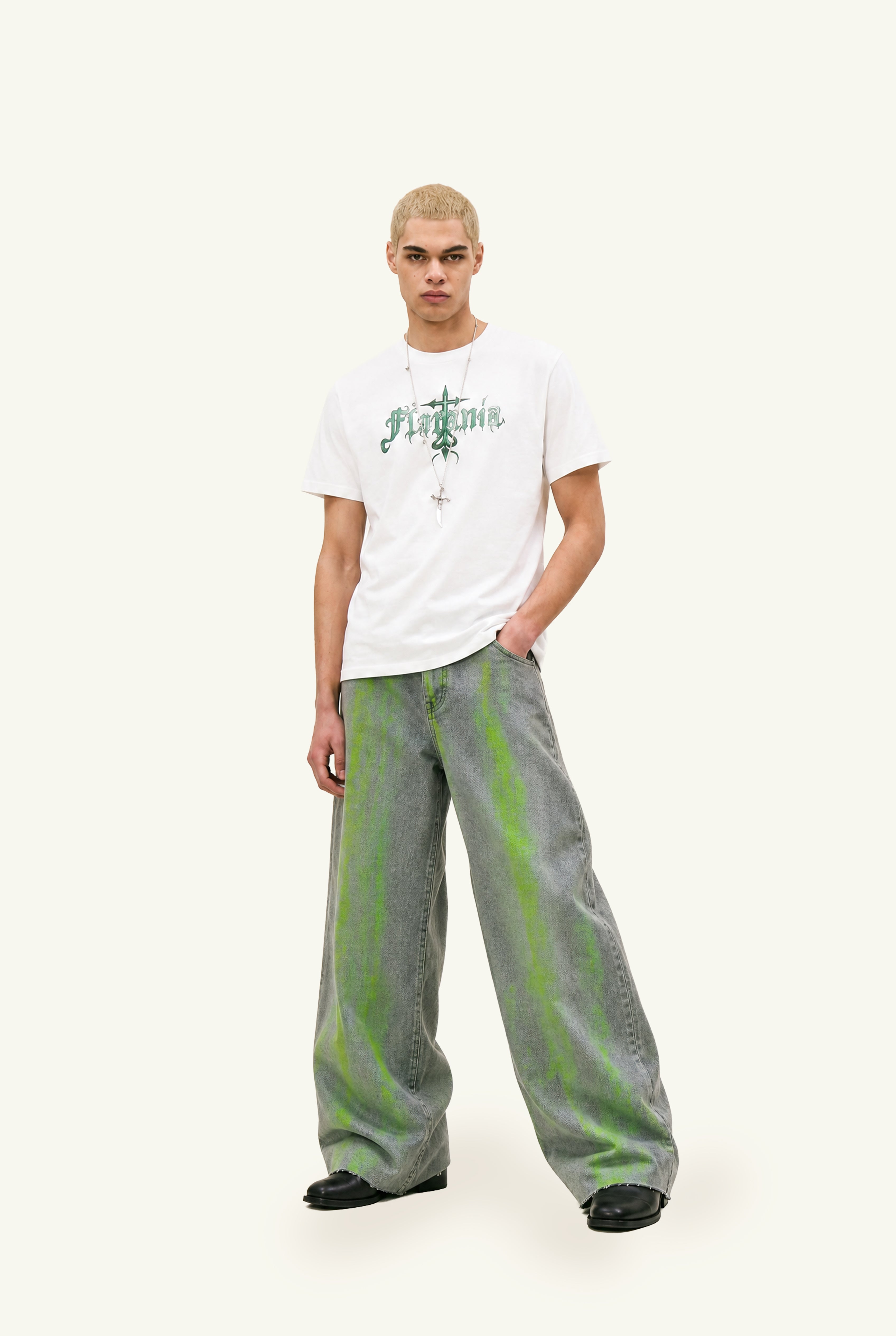 Metal Rider printed tee