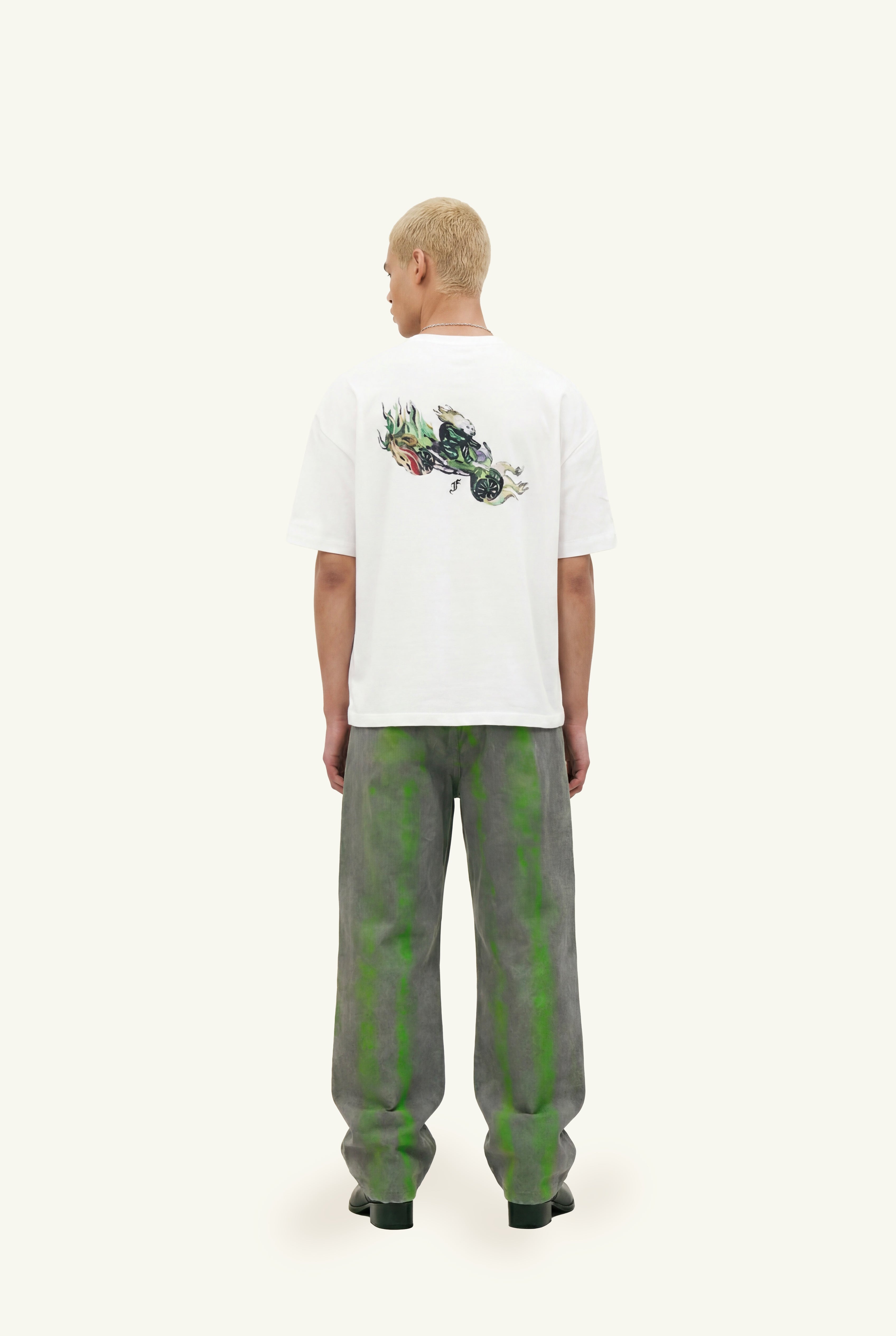 Metal Rider printed tee