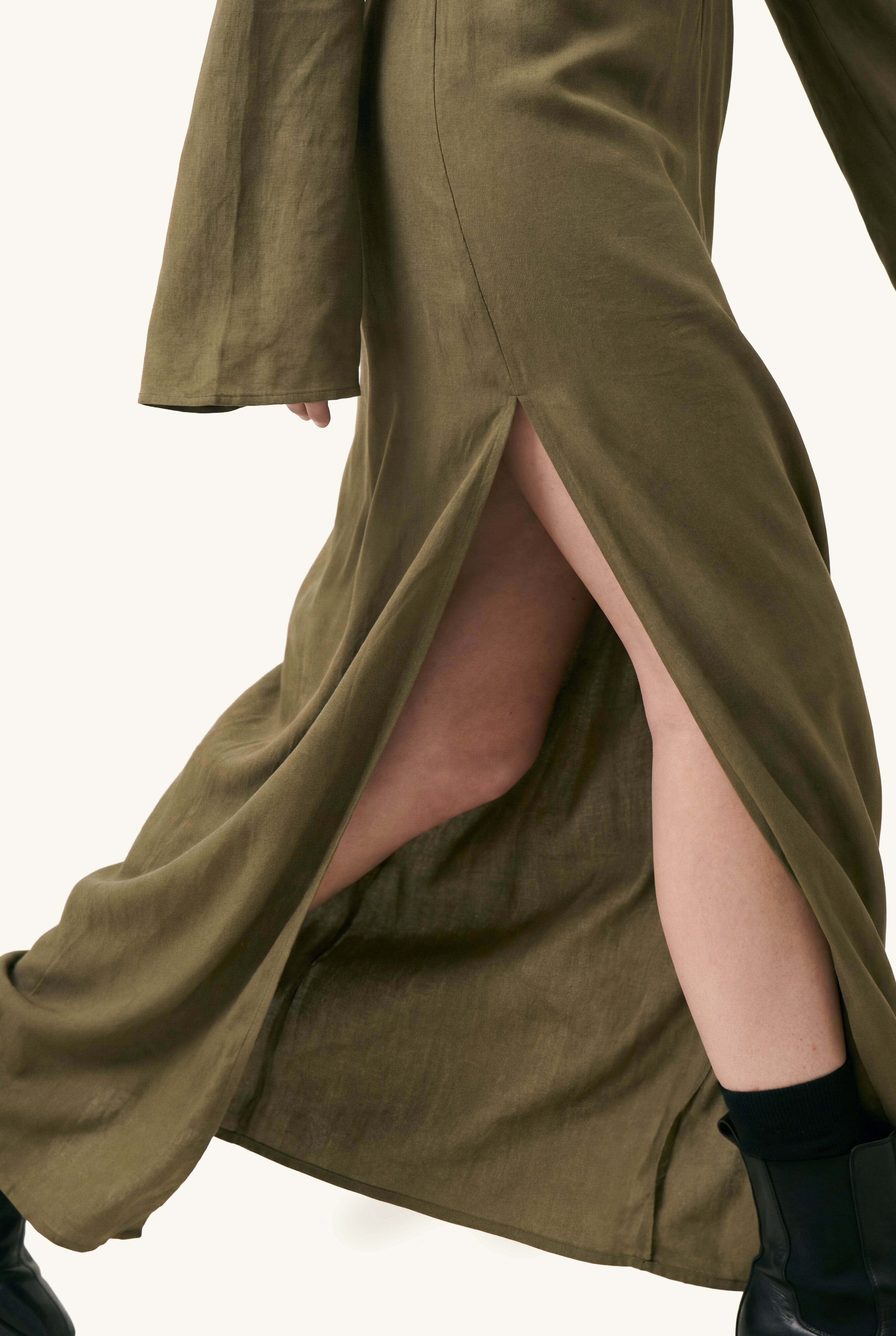 Olive knot dress