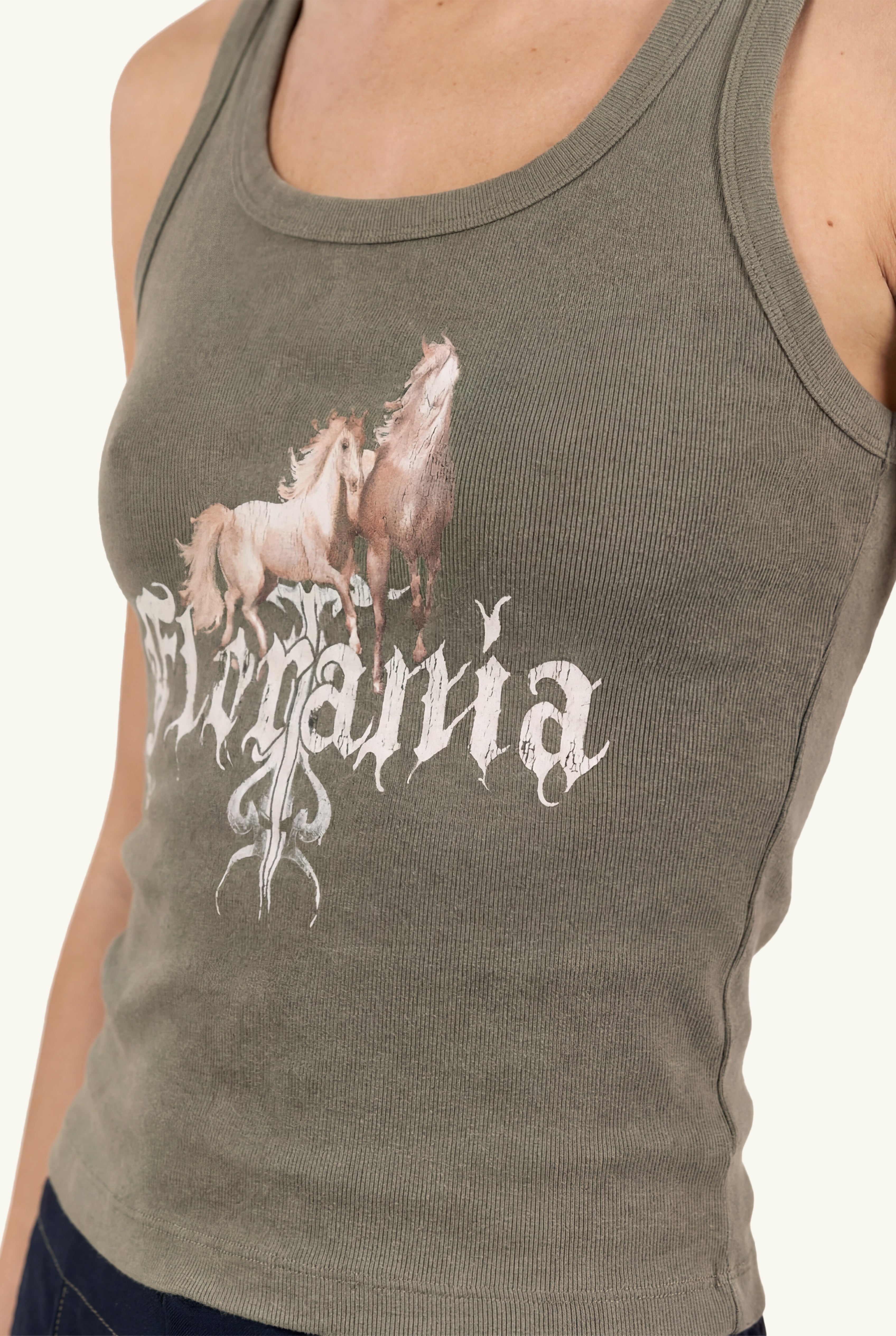 Equus printed tank top